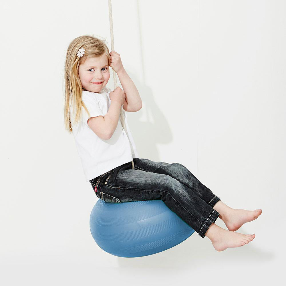 bObles Donut Swing Part Grey - Kids Indoor/Outdoor Play Equipment for Home, Backyard & Playground Fun