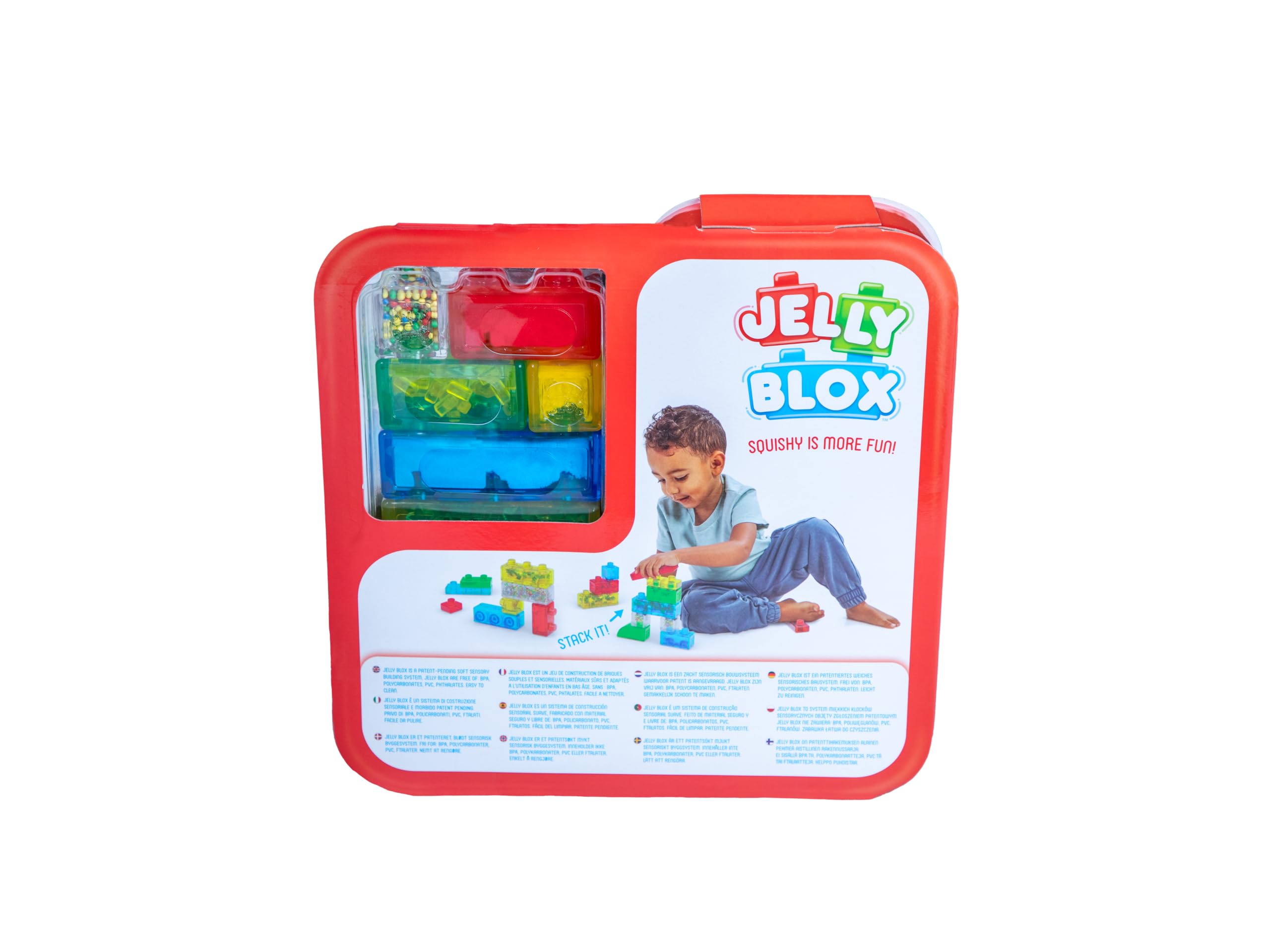 Creative Squishy Building Kit for Kids - Fun & Safe Open-Ended Play | Unique Squishy Construction System for Stress Relief & Imaginative Learning | Perfect Sensory Toy for Boys & Girls Ages 2+ | Great for Preschool Playtime, Birthday Gifts & Classroom Activities