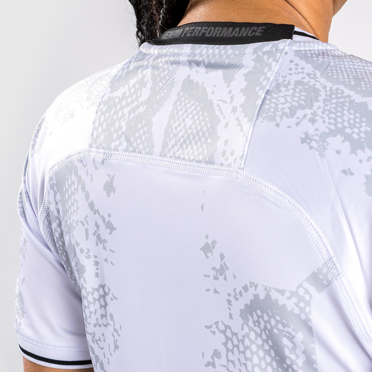 Venum UFC Adrenaline Authentic Women's Fight Night Walkout Jersey - White | Official MMA Training & Fight Night Outfit for Female Fighters