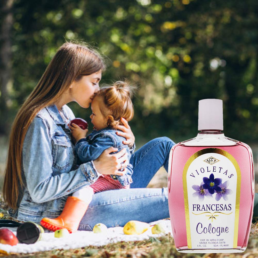 AFFA Violetas Francesas Cologne for Women - French Violet Perfume Spray, Long-Lasting Floral Fragrance, Perfect for Daily Wear, Special Occasions & Gifts