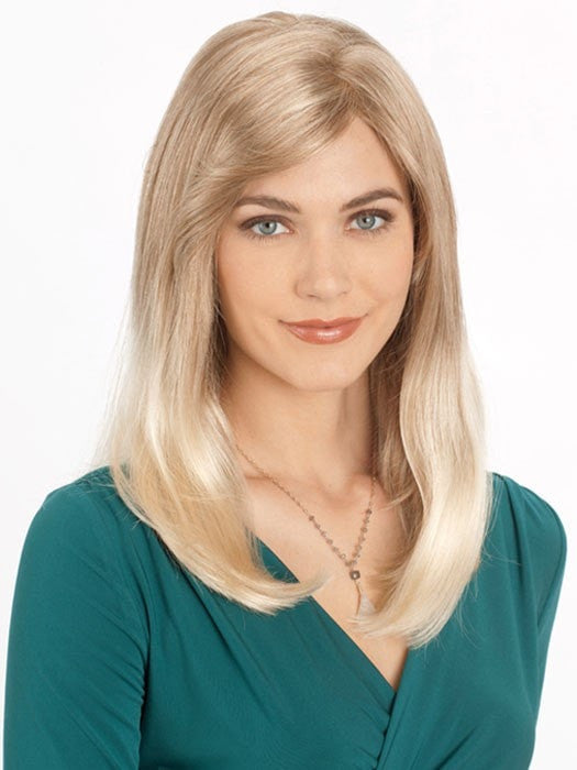 Christine Synthetic Wig with Mono Top - Natural Looking Heat Resistant Hairpiece for Women | Perfect for Cosplay, Daily Wear, and Special Occasions