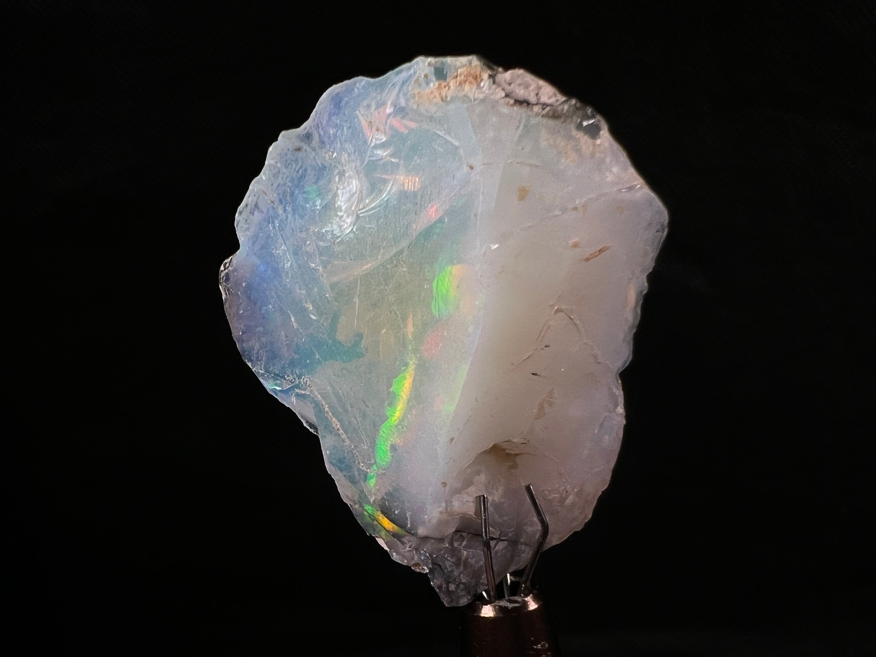 Premium 4A XL Welo Opal Raw Crystal - Certified Cutting Grade Gemstone for Jewelry Making | Natural Ethiopian Opal for Rings, Pendants & DIY Craft Projects