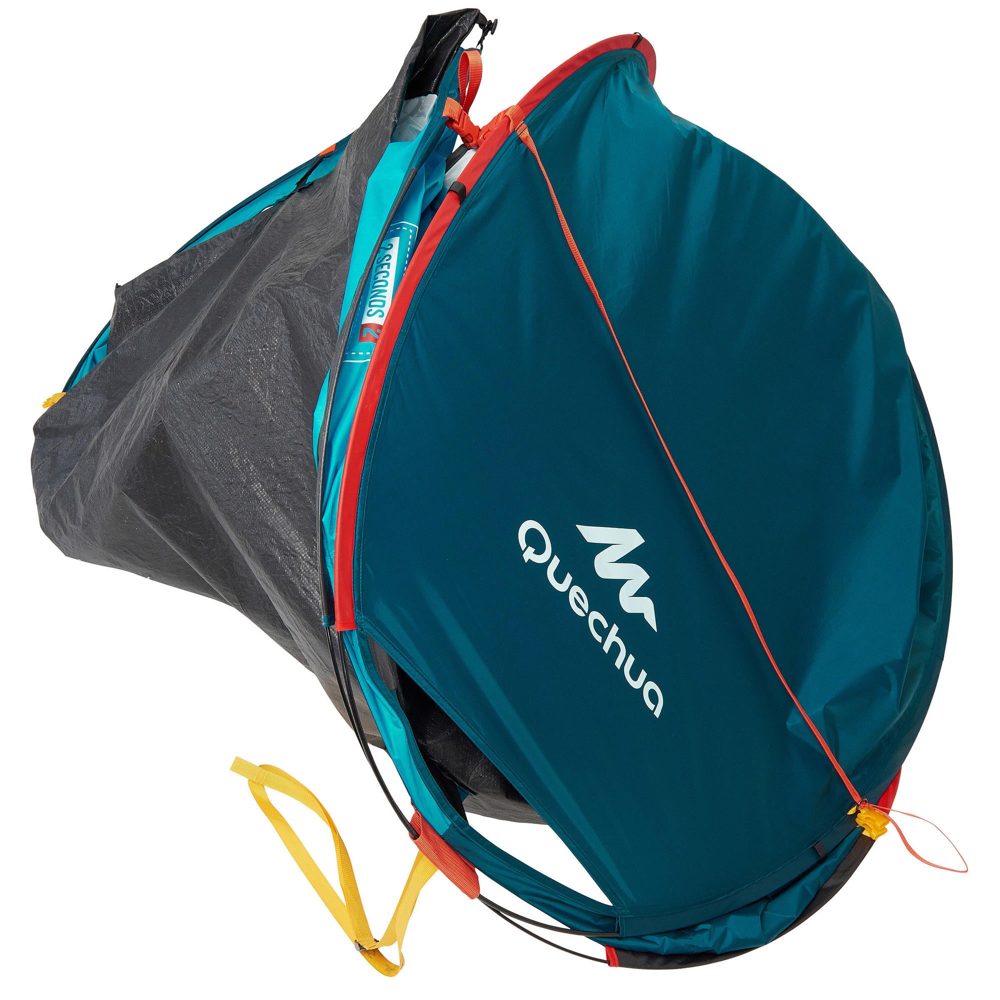 Quechua 2 Second Waterproof Pop Up Tent for Camping - 2 Person Lightweight Instant Setup Tent for Hiking, Backpacking & Outdoor Adventures