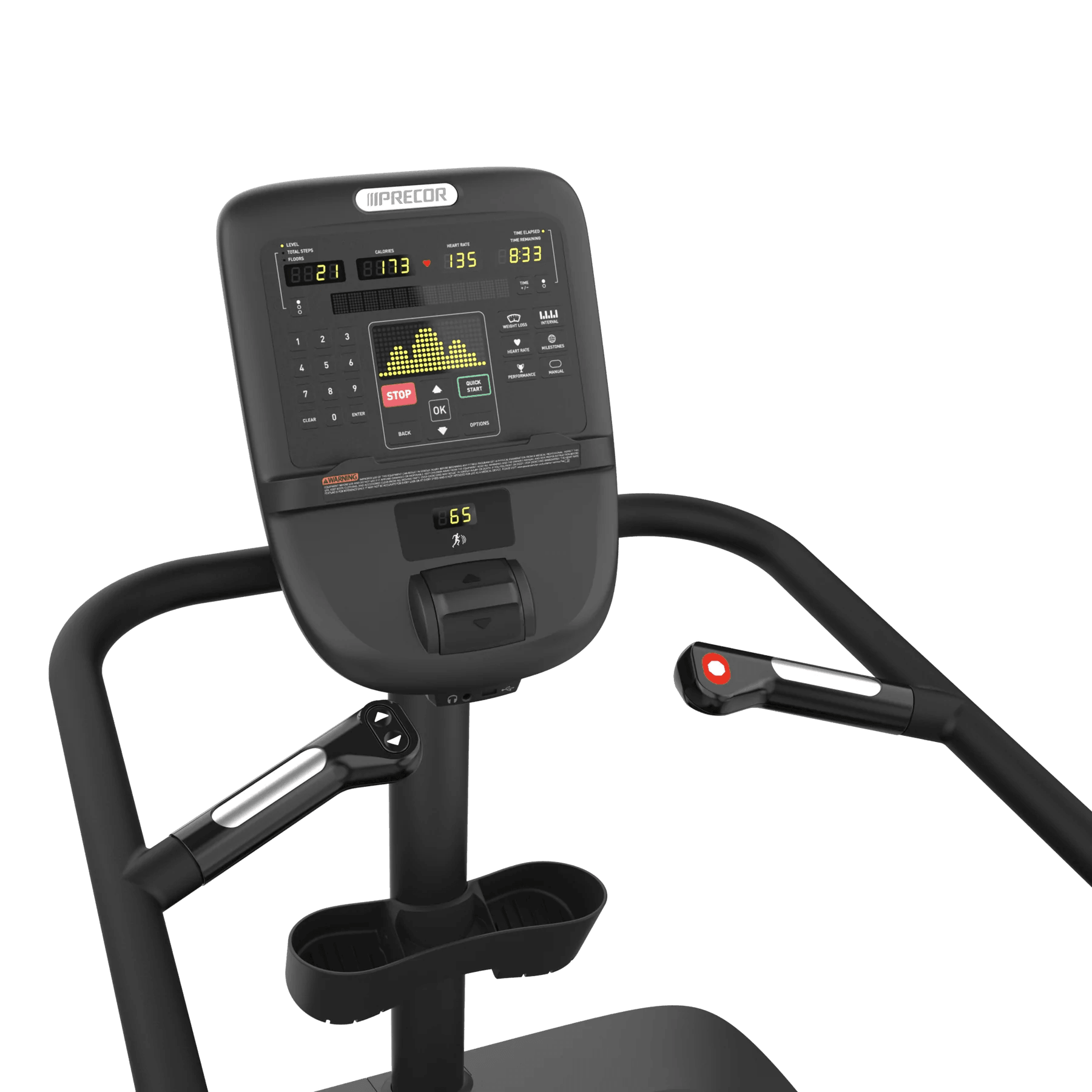 Precor SCL 835 Commercial Stair Climber Machine - Heavy Duty Cardio Equipment for Home & Gym Use - Perfect for Fitness Training, Weight Loss & Endurance Workouts