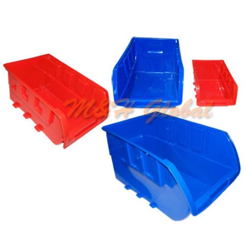 26 Removable Storage Bins Organizer - Heavy Duty Parts Rack Accessories for Workbench, Garage & Workshop - Perfect for Tools, Hardware & Small Item Organization