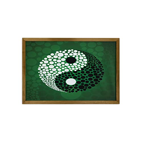 Green Black White
