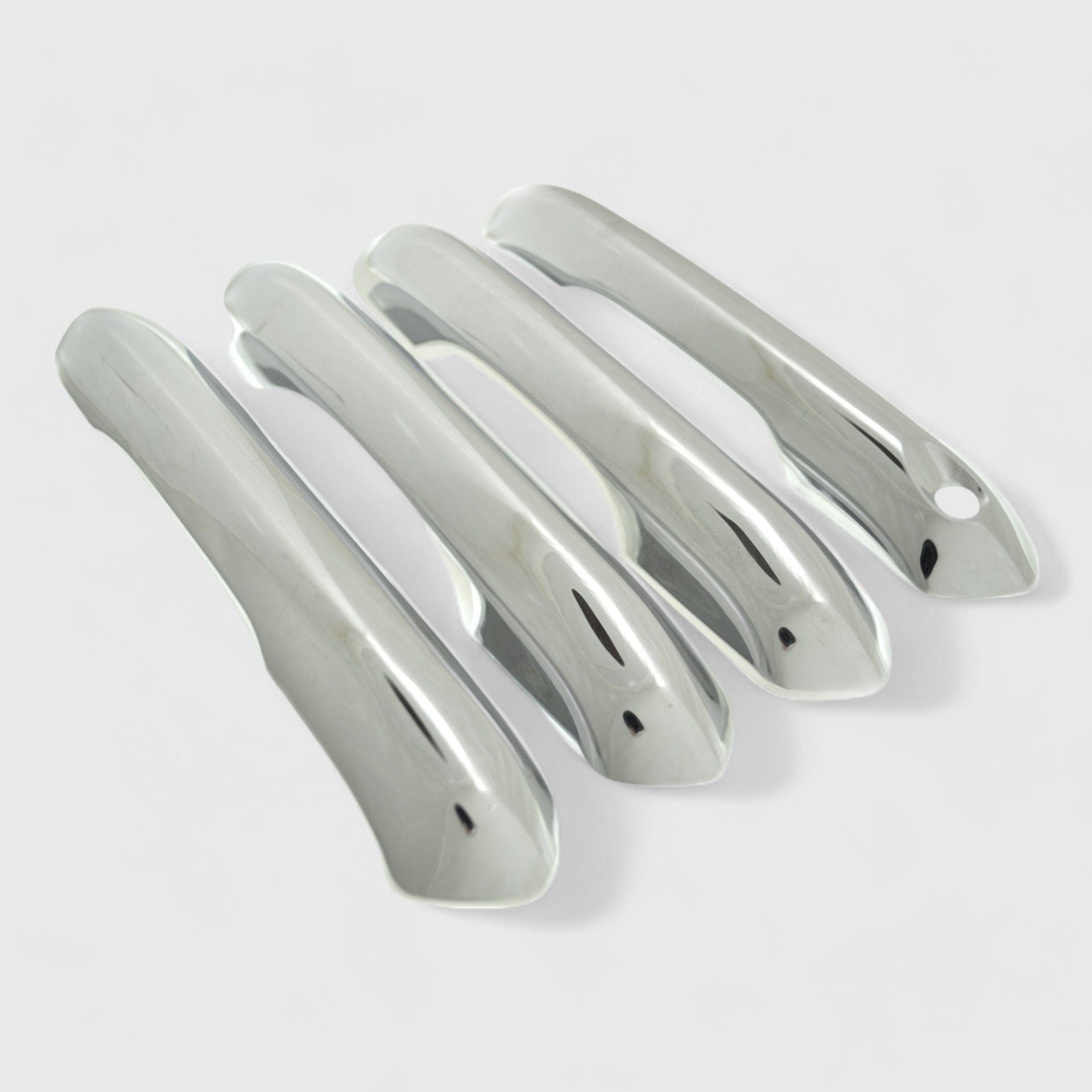 DH309 Chrome Door Handle Cover with Keyless Sensors - Secure & Stylish Upgrade for Home, Office, and Commercial Entrances