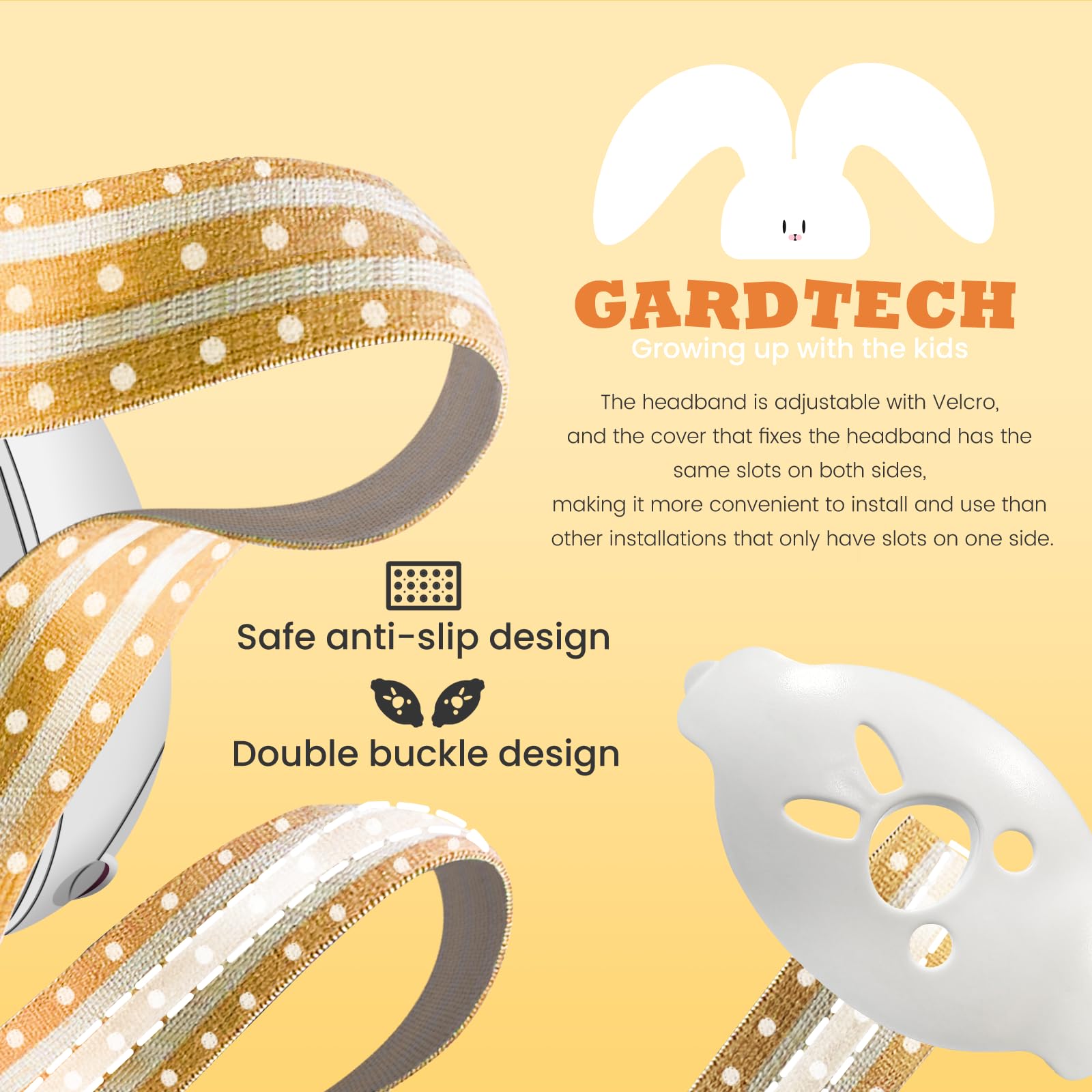 Gardtech Baby Headphones for Noise Protection - Adjustable Infant Ear Muffs for Newborns & Toddlers (0-36 Months), 25dB SNR Noise Canceling Headphones for Airplane, Concerts & Outdoor Activities (White) - Perfect for Travel, Sleep & Sensory Sensitivity