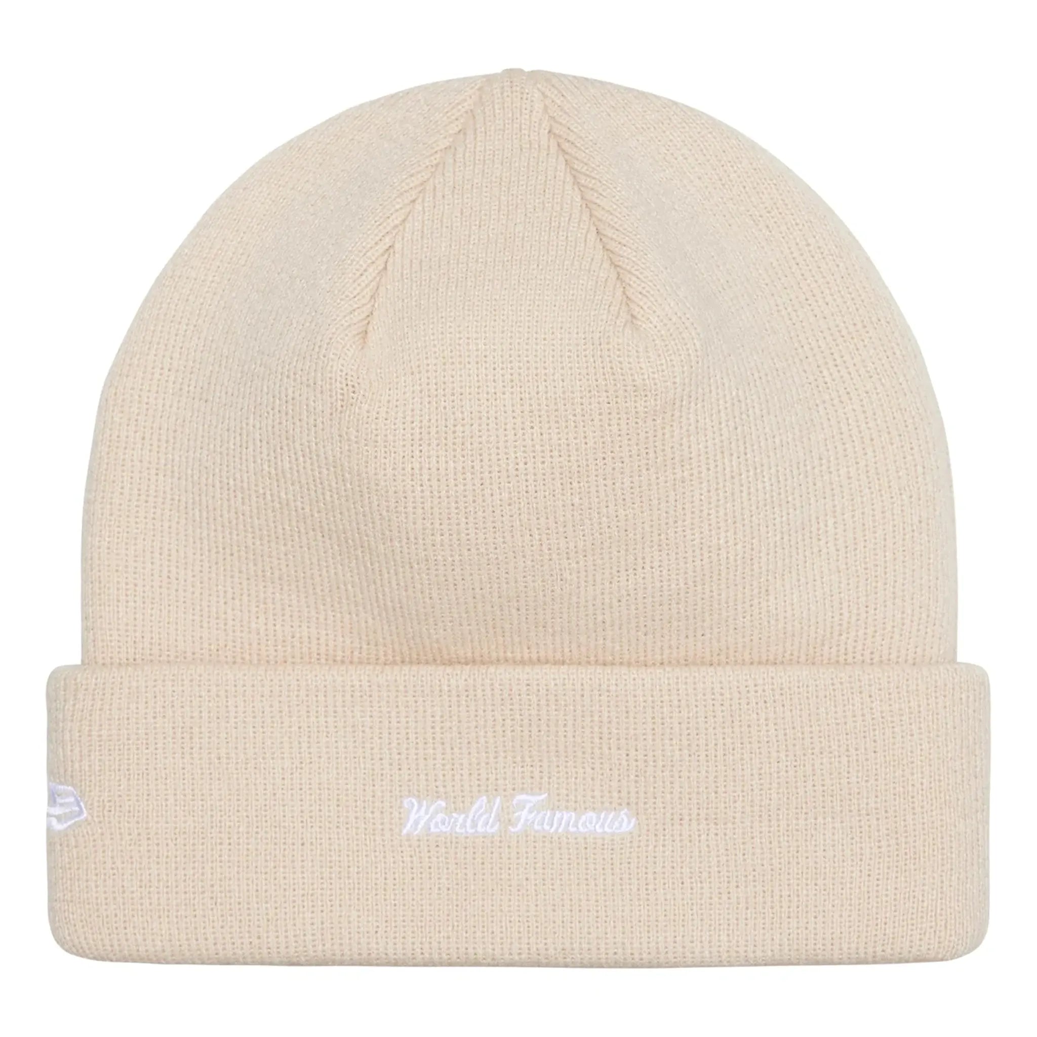 Supreme New Era Box Logo Beanie - Winter Knit Hat for Men & Women - FW24 Collection - Perfect for Cold Weather & Streetwear Fashion