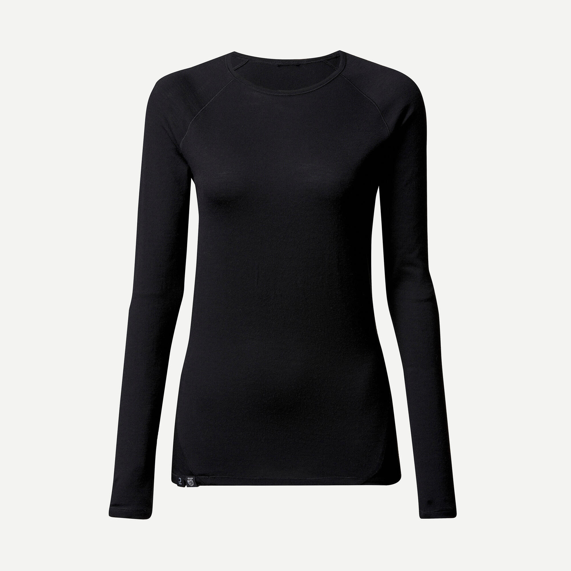 Simond Women's MT500 Long Sleeve 100% Merino Wool Shirt - Soft & Breathable Base Layer for Hiking, Skiing & Outdoor Activities