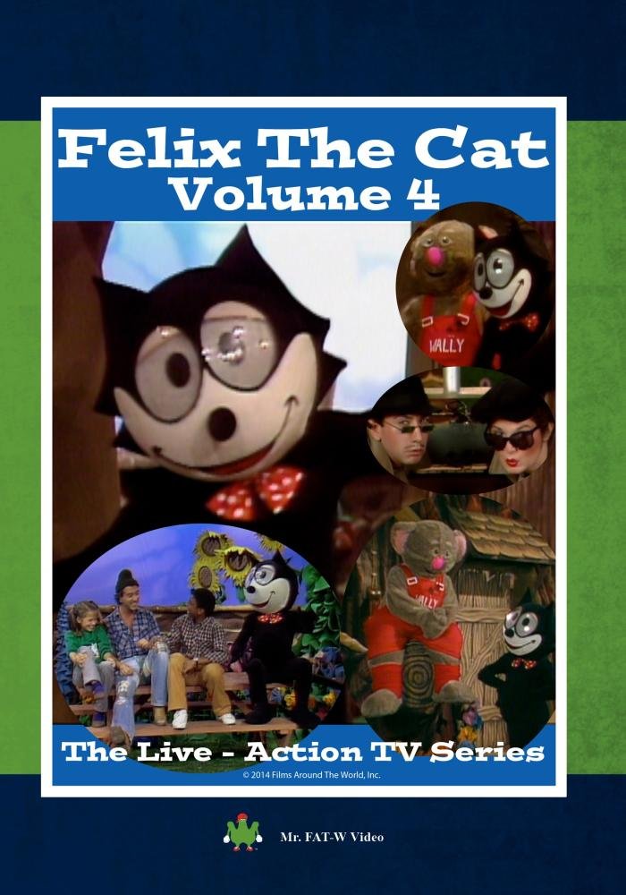 Felix The Cat Live Action Series Volume 4 DVD - Classic Cartoon Collection for Kids & Adults - Perfect for Family Movie Nights & Nostalgic Entertainment