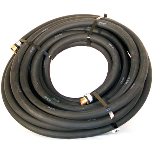 Aronson CWH50 3/4x50 Foot Black Continuous Hose - Heavy Duty Water Hose for Garden, Lawn, and Outdoor Use