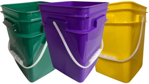Yellow/Purple/Dark Green