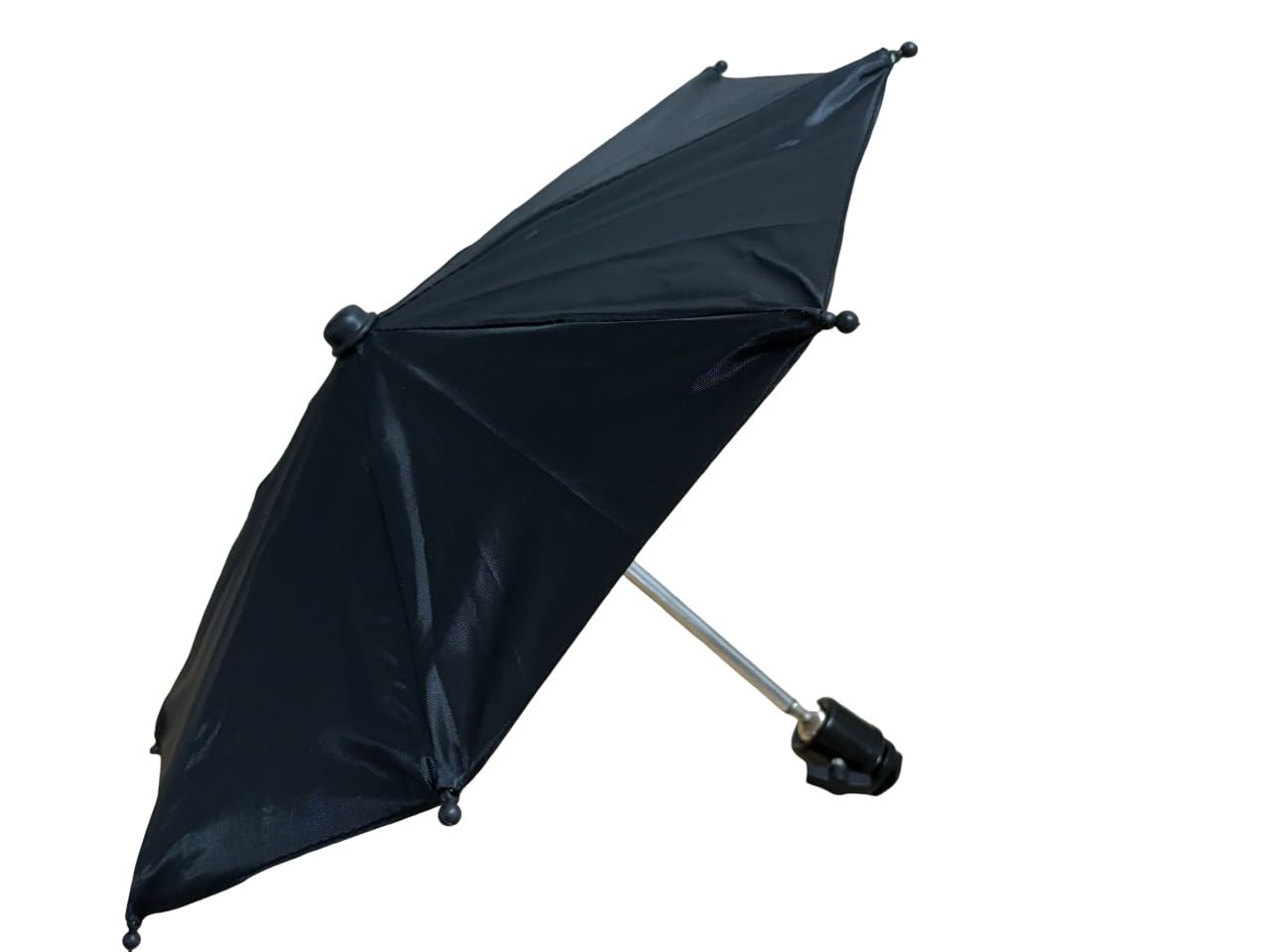 360° Swivel Camera Umbrella with Hot Shoe Mount - 37cm Sun & Rain Protection for DSLR Cameras - Perfect for Outdoor Photography, Vlogging & Rainy Day Shoots