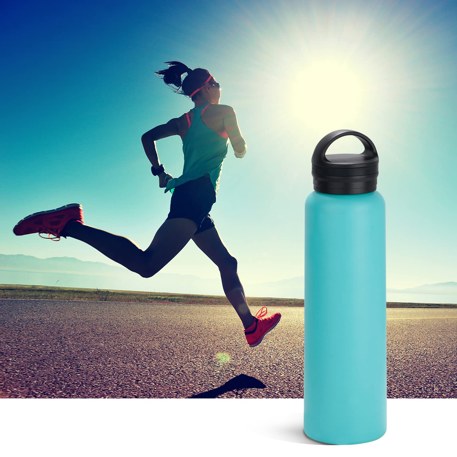 Morla Standard Size Lid - Compatible with Hydro Flask & Simple Modern Ascent Water Bottles | Leak-Proof, Durable Replacement Cap for Outdoor, Gym, Hiking & Travel Use