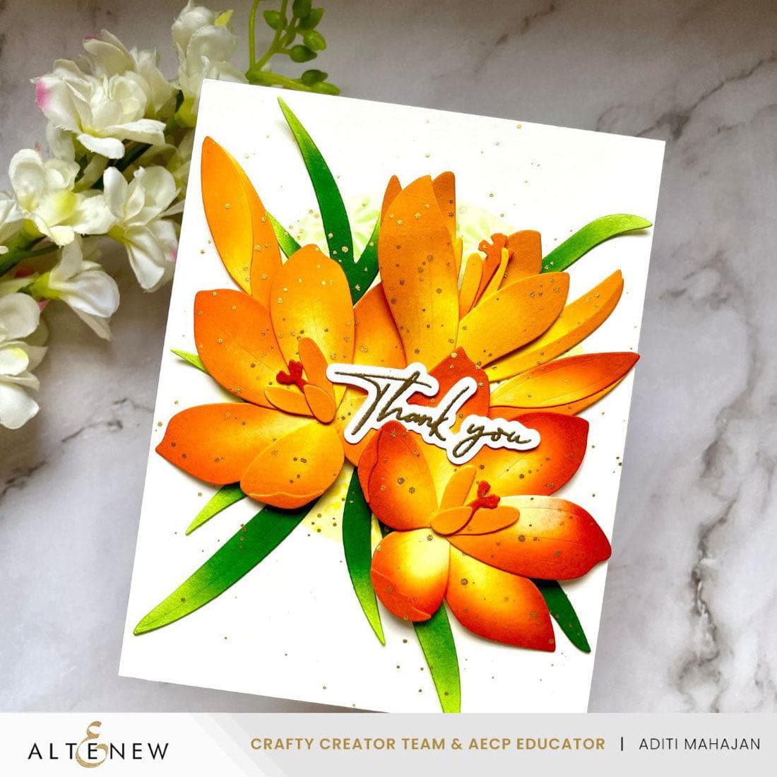 Craft A Flower: Crocus Layering Die Set for DIY Paper Crafting - Perfect for Scrapbooking, Card Making, and Home Decor