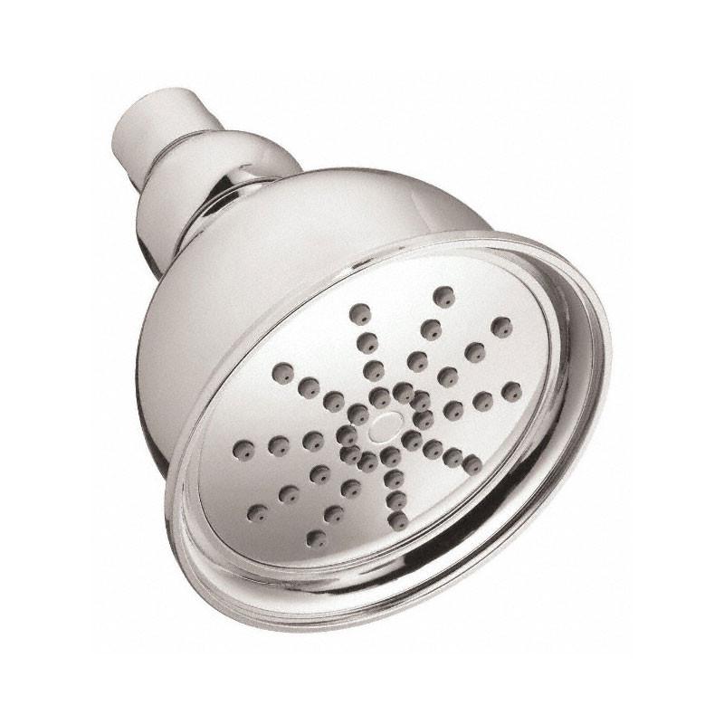 Danze Polished Nickel Bell Shaped Spoke Pattern Traditional Shower Head - Perfect for Bathroom Renovation & Spa-Like Shower Experience