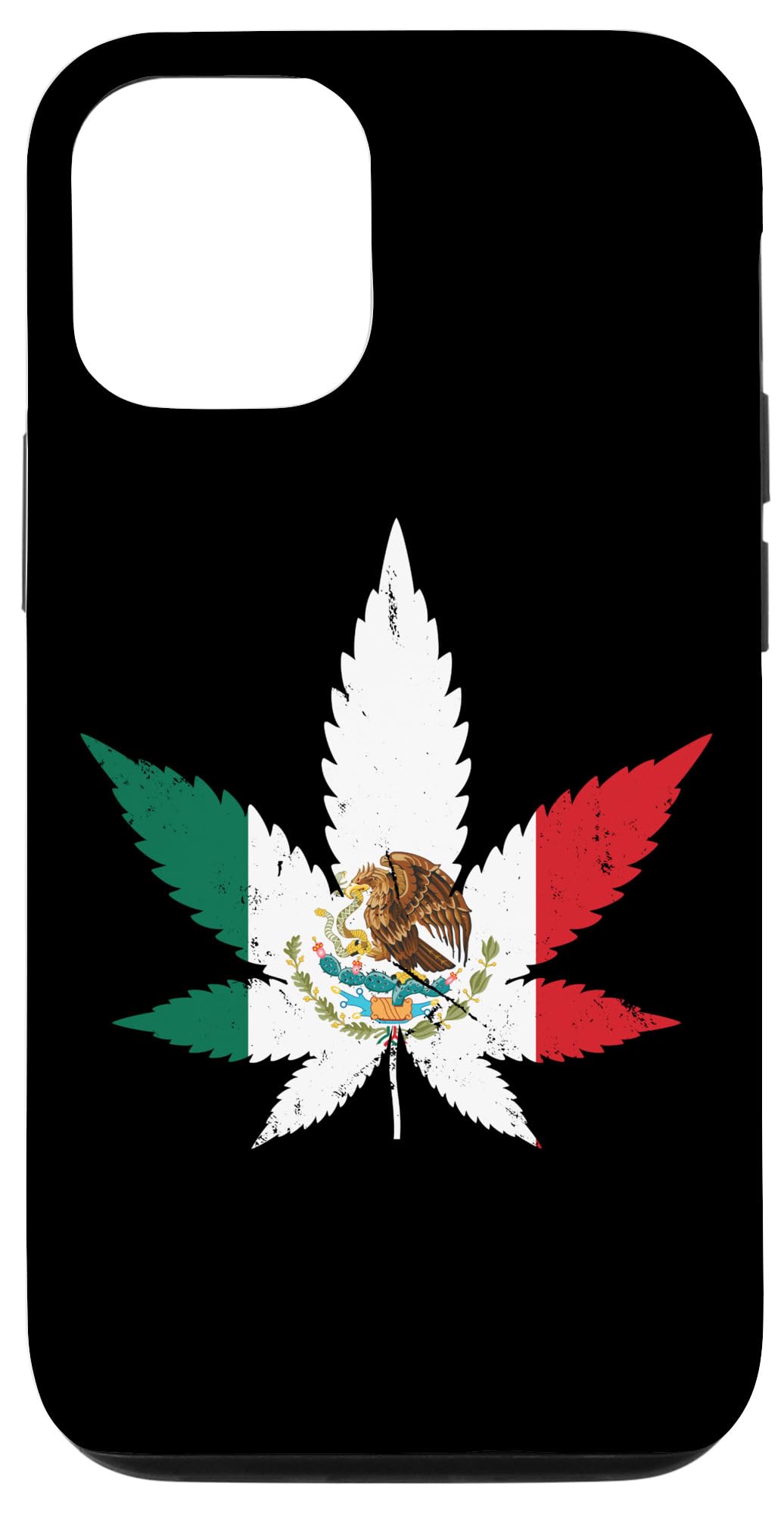iPhone 12/12 Pro Case - Mexican Weed Leaf Design - Funny Spanish Smoking Humor Gift - Perfect for Stoner Culture & 420 Enthusiasts - Great for Parties, Gifts & Cannabis Lovers