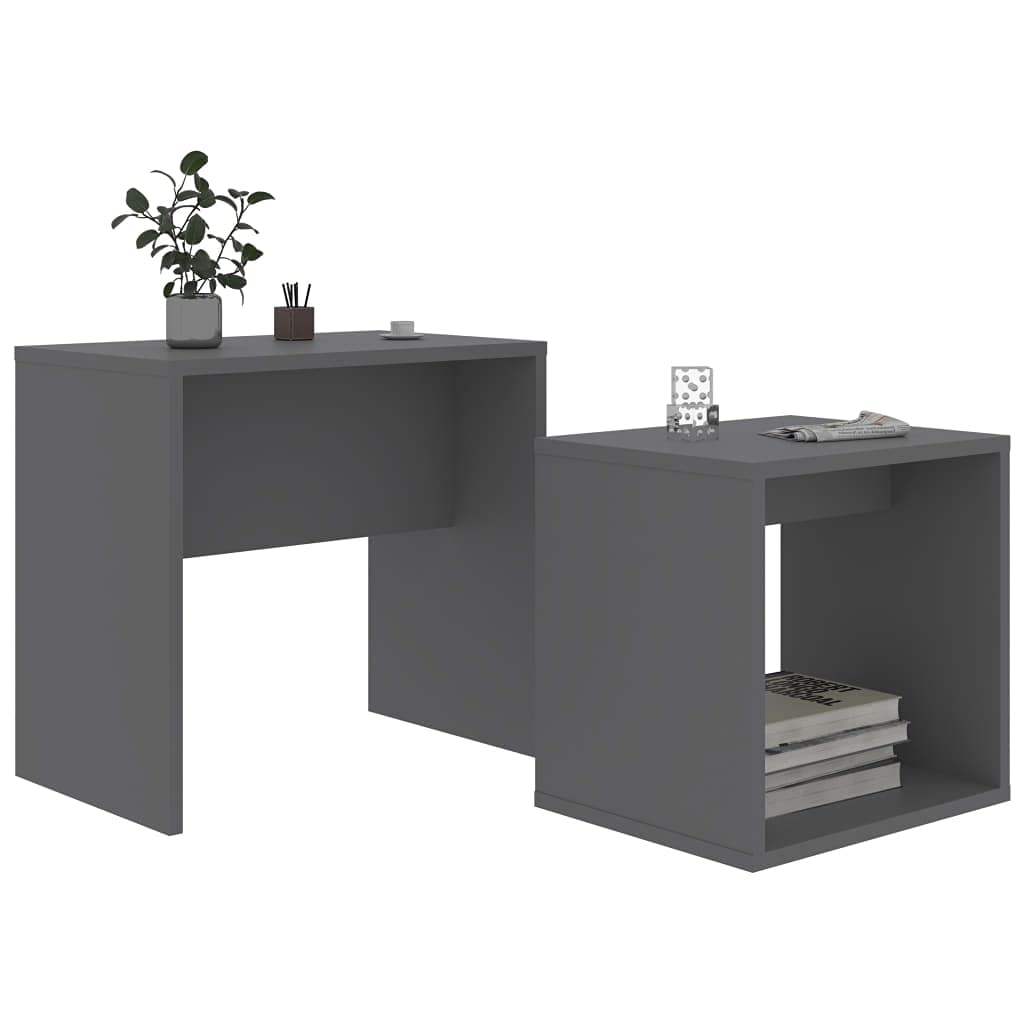 Modern Nested Coffee Table Set - 18.9