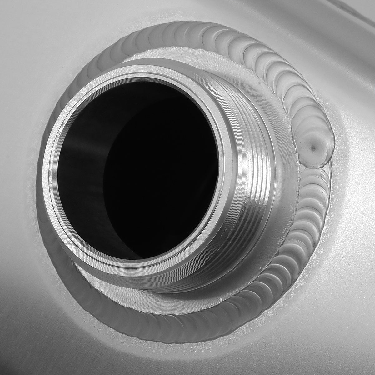 10-13 Ford Mustang 4.6L 5.0L Aluminum Coolant Overflow Tank with Roush Supercharger Compatibility - Perfect for Performance Upgrades & Engine Cooling Systems
