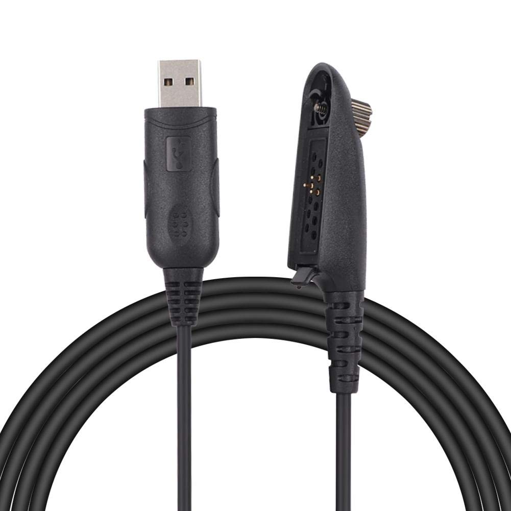 Yencoly USB Programming Cable for Walkie Talkie - Durable & Practical HT1250 Program Cable Compatible with 98ME/Windows 2000 | Perfect for Radio Programming & Communication Setup