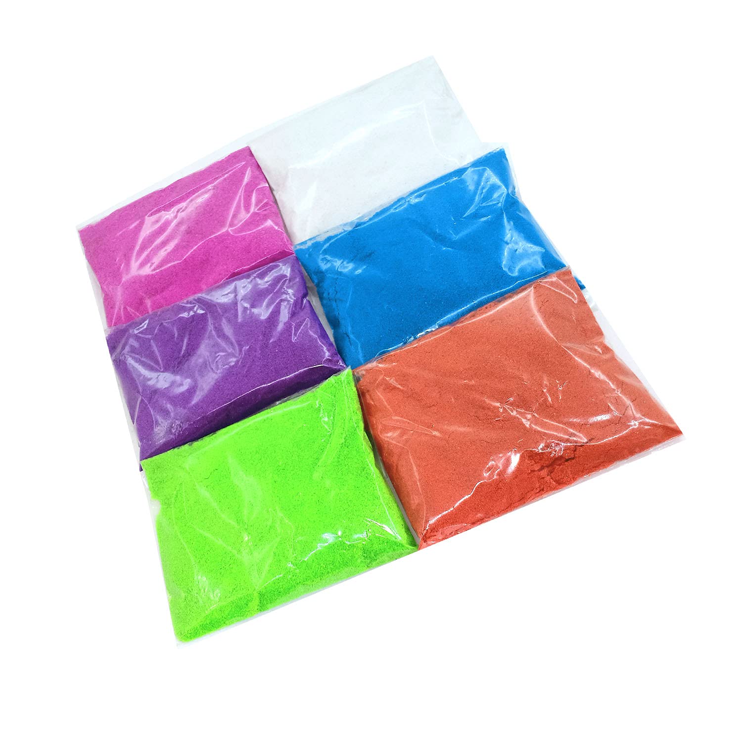 DBY Rangoli Powder - 100g Multicolor Hindu Festival Decor for Diwali, Navratri, Pongal & Mandir Pooja | Non-Toxic Floor Art Colors for Traditional Indian Celebrations & Home Decoration