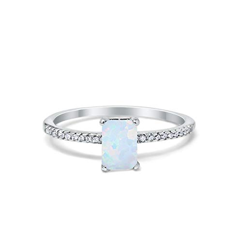 Created White Opal