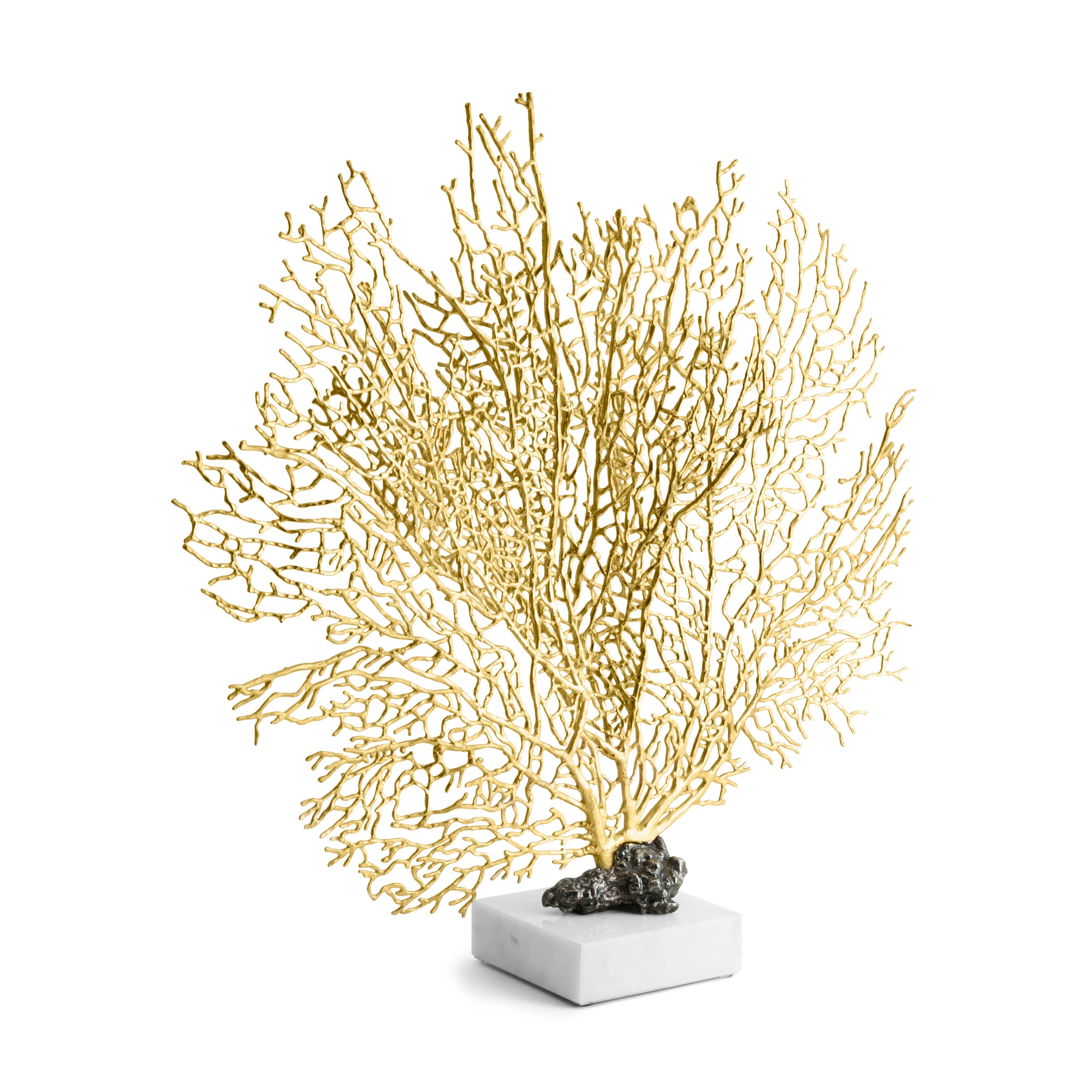 Exquisite Fan Coral Gold Necklace - Limited Edition of 500 - Perfect for Anniversary Gifts & Special Occasions