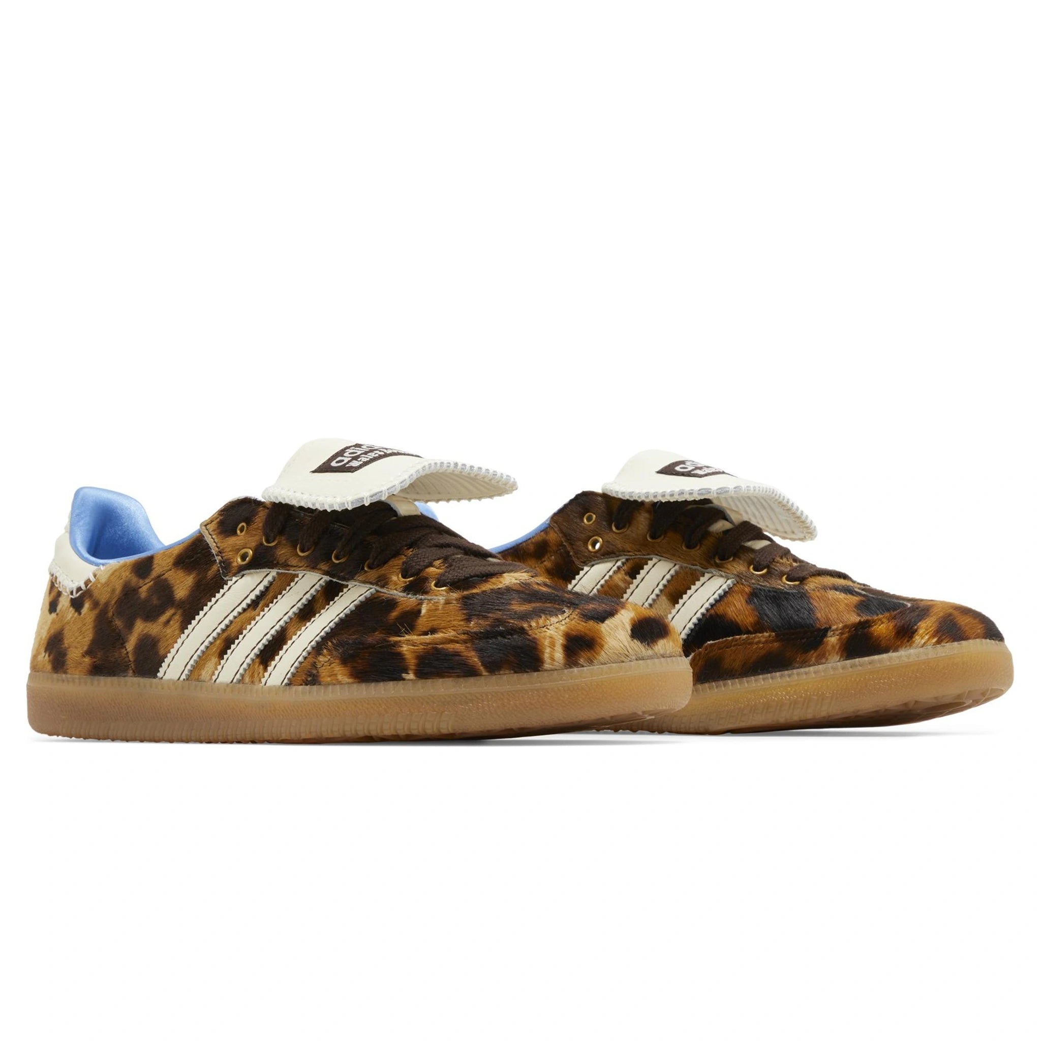 Adidas Samba Pony Wales Bonner Leopard Sneakers - Women's Fashion Athletic Shoes for Running & Casual Wear - Perfect for Street Style, Gym, and Everyday Outfits