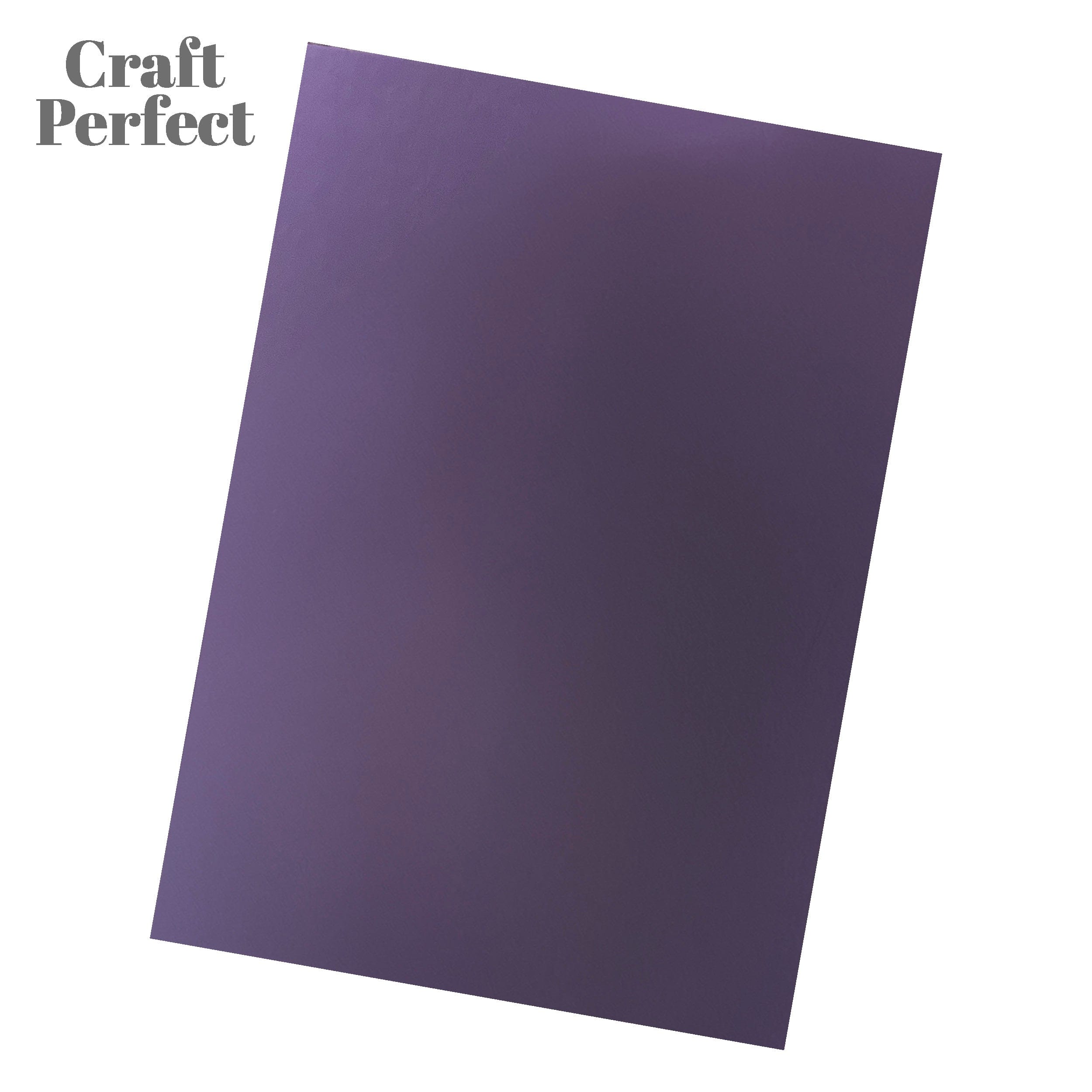 4-Pack Blue Obsidian Mirror Cards with Satin Finish - A4 Size (9479E4) - Perfect for Scrapbooking, DIY Crafts, and Home Decor