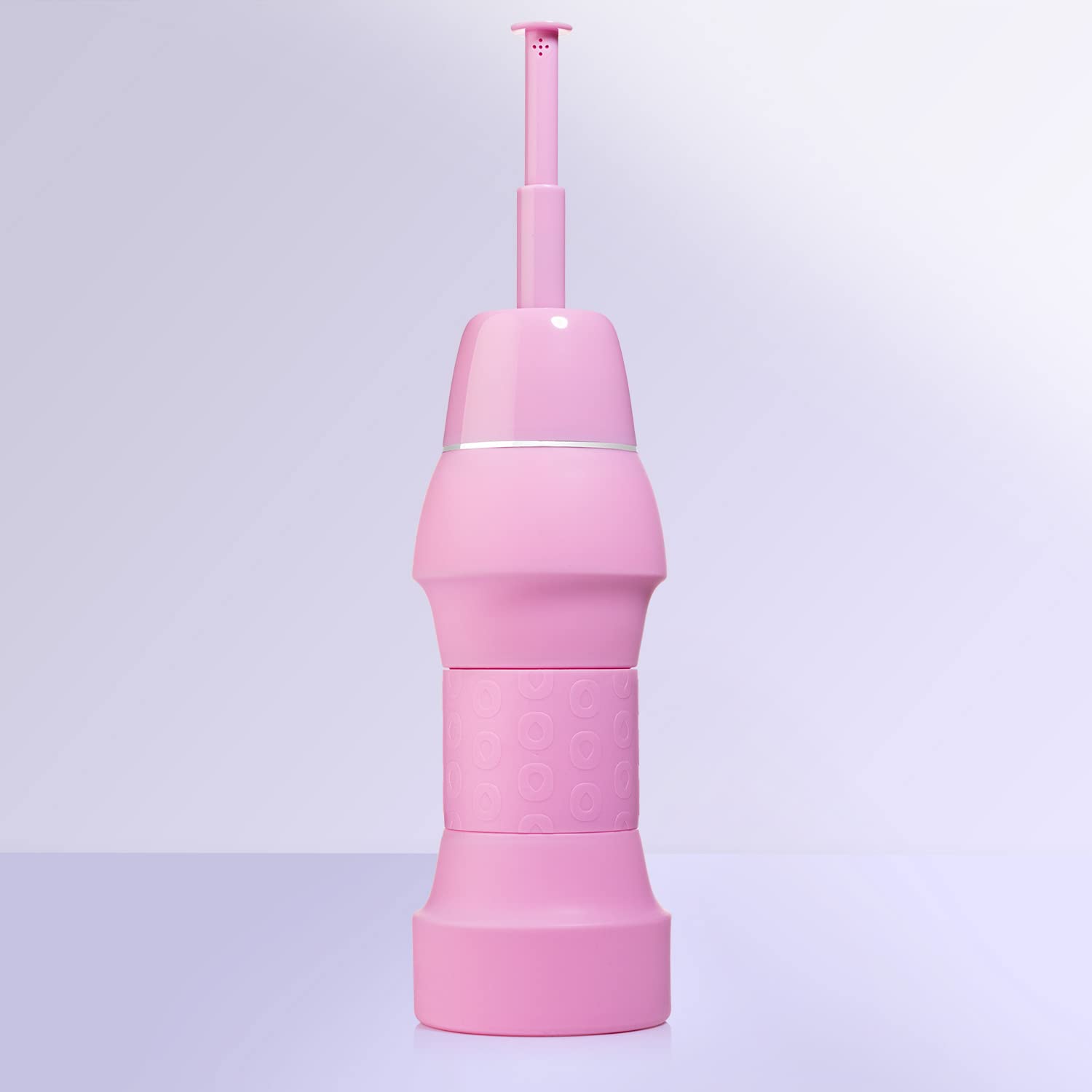 Omigo Collapsible Travel Bidet - 500ml Portable Personal Hygiene Bottle (Blush Pink) | Perfect for Camping, Hiking, Road Trips & Postpartum Care