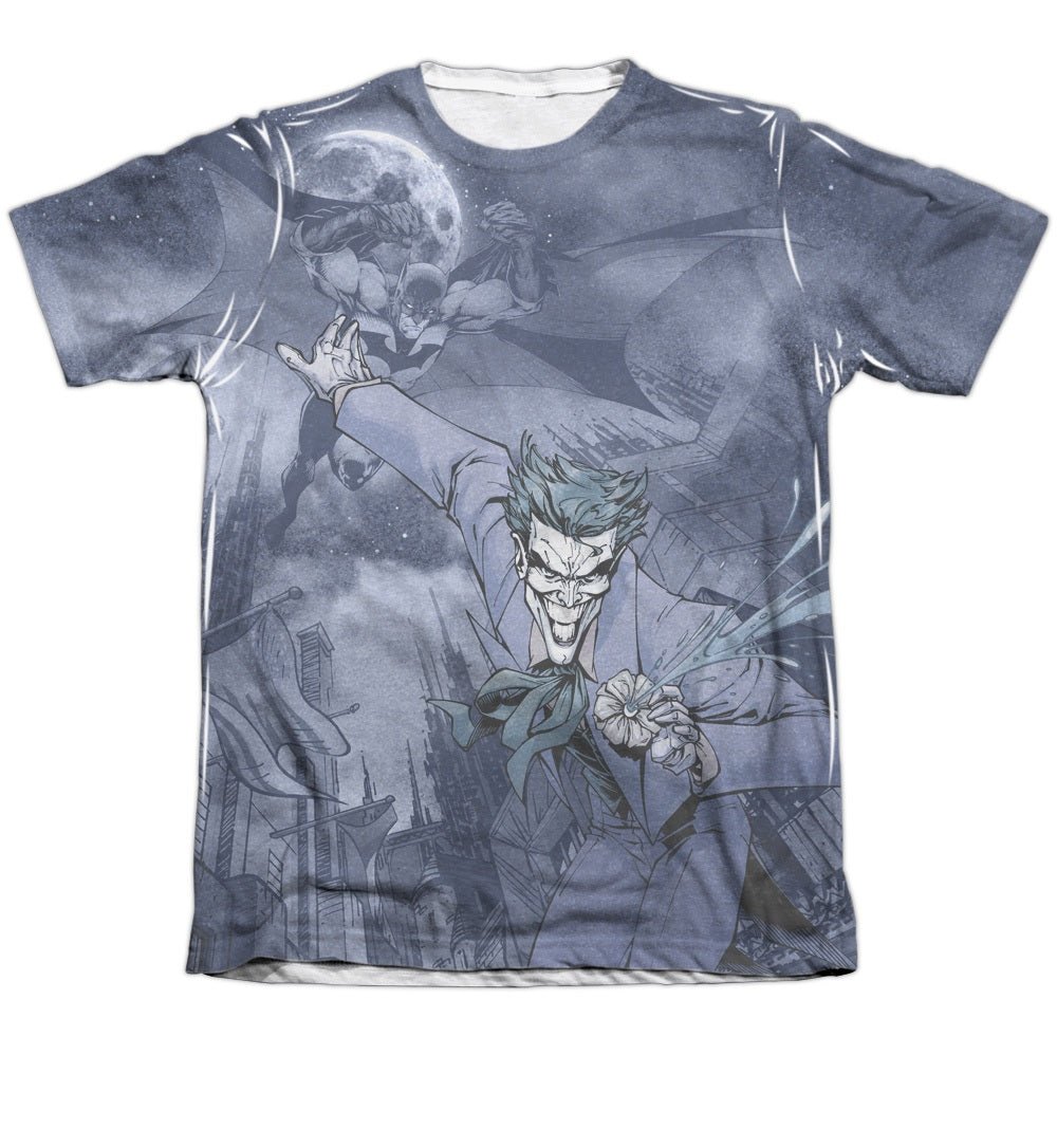 Batman Catch The Joker Classic DC Comics Graphic T-Shirt for Men - Superhero Tee for Casual Wear, Cosplay & Comic Conventions