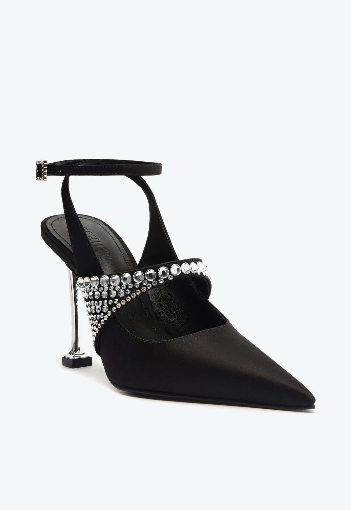 Louise Women's Satin High Heel Pumps - Elegant Pointed Toe Dress Shoes for Weddings, Parties & Formal Occasions