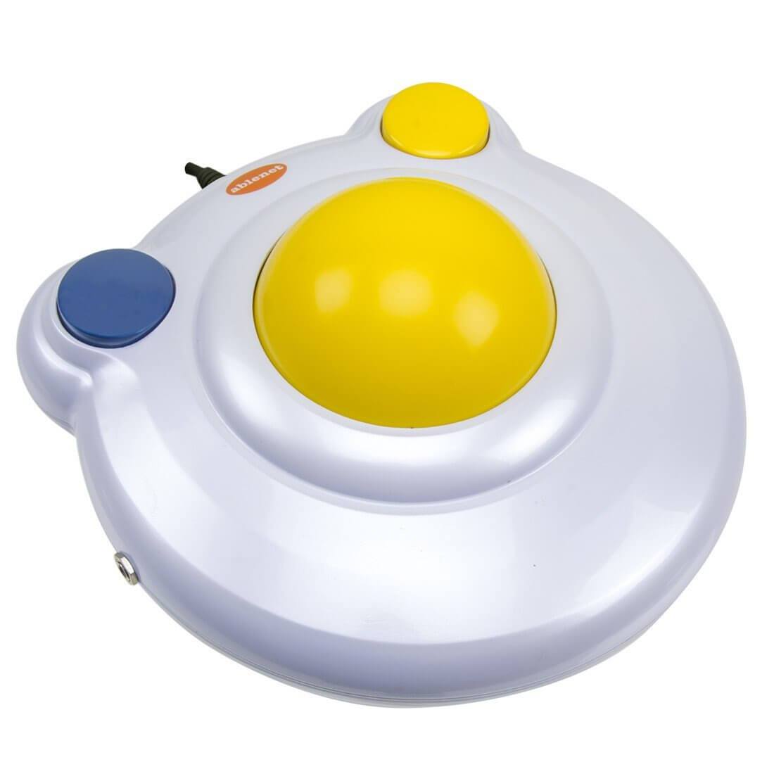BIGtrack 2 Switch Adapted Trackball - Large Assistive Computer Mouse for Disabilities | Perfect for Special Needs Education, Occupational Therapy & Motor Skill Development