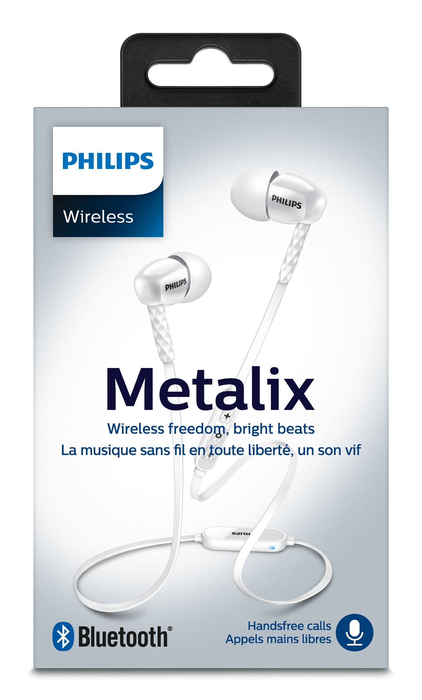 Philips SHB5850WT/27 Wireless Bluetooth Headphones with Noise Cancellation, 32H Playtime, Built-in Mic - White | Perfect for Travel, Workouts & Home Office Use