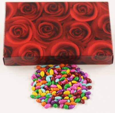 Scott's Cakes Rainbow Mix Chocolate Covered Sunflower Seeds - 1 Pound Bulk Bag - Perfect for Party Favors, Gift Baskets & Healthy Snacking