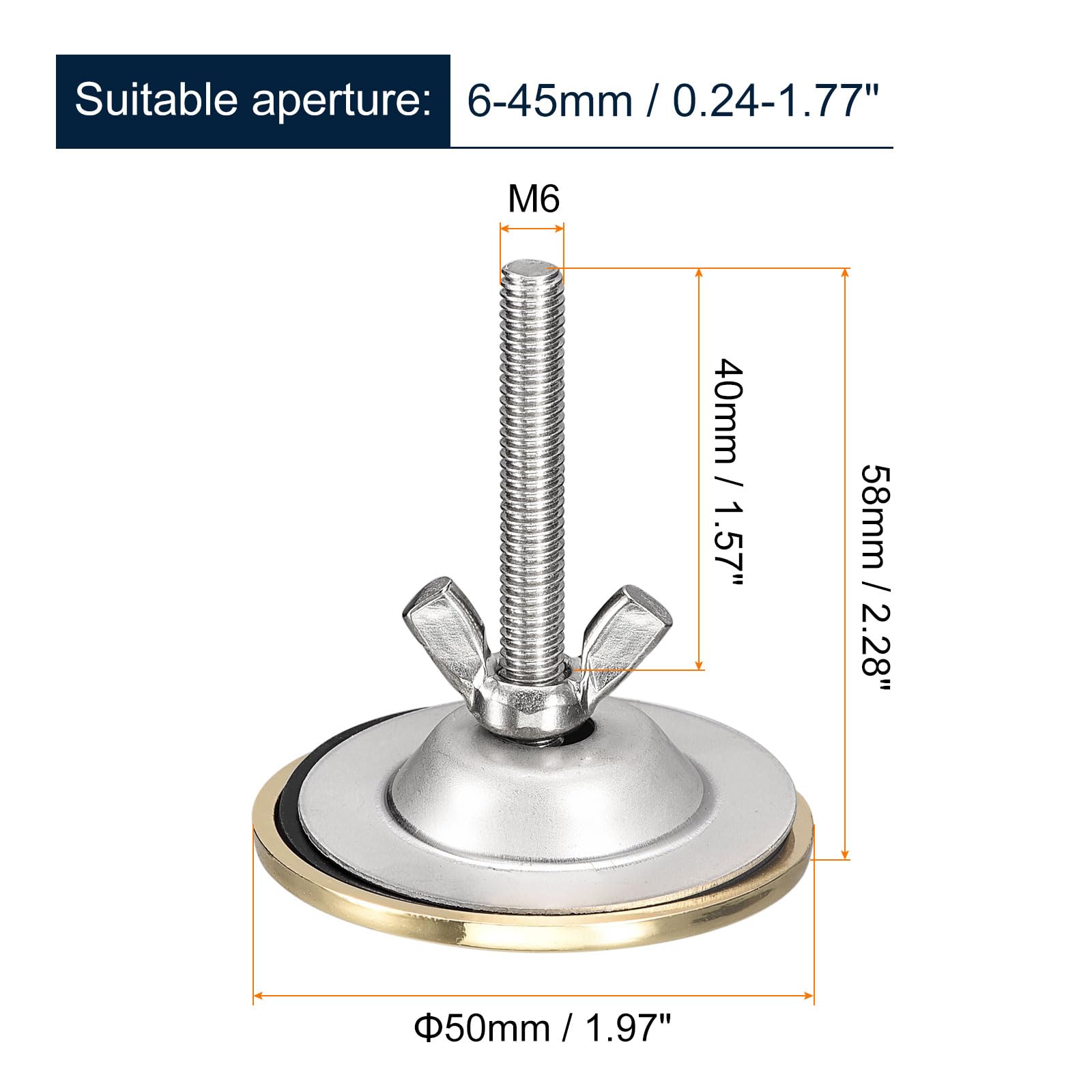 3Pcs Zinc Alloy Kitchen Sink Hole Covers - Faucet & Soap Dispenser Hole Covers for Washbasin Countertop Space Saving (Champagne Gold) | Perfect for Bathroom, RV, Laundry Room & Kitchen Renovation
