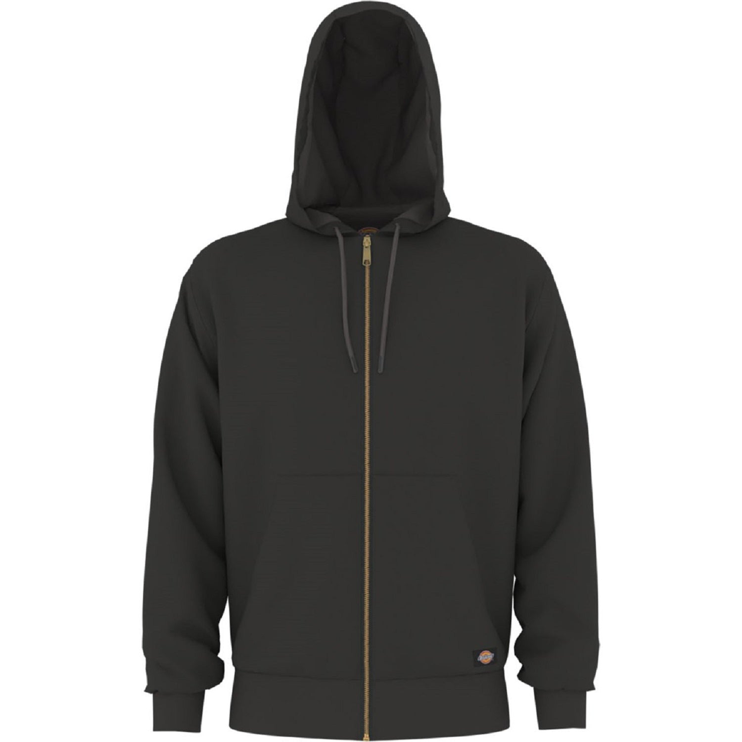 Dickies Men's Thermal Fleece Lined Full Zip Hoodie - Warm Winter Jacket for Outdoor Work & Casual Wear | Cold Weather Fleece Hooded Sweatshirt for Men
