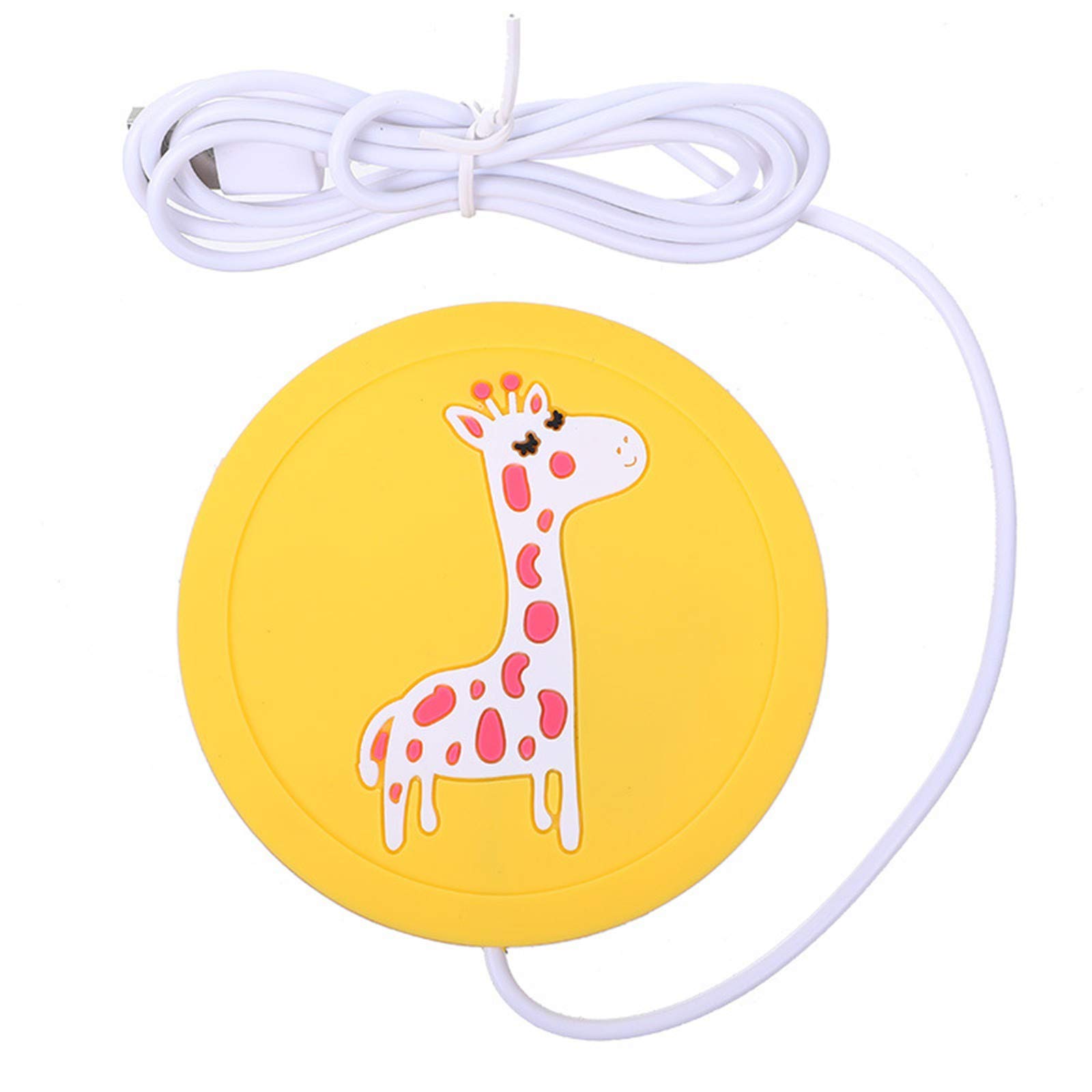 1/3 Pcs Cartoon Silicone USB Mug Warmer Mat - Electric Heating Coaster for Coffee, Tea & Beverages - Portable Cup Warmer for Home & Office Use - Perfect for Keeping Drinks Warm at Your Desk or During Meetings
