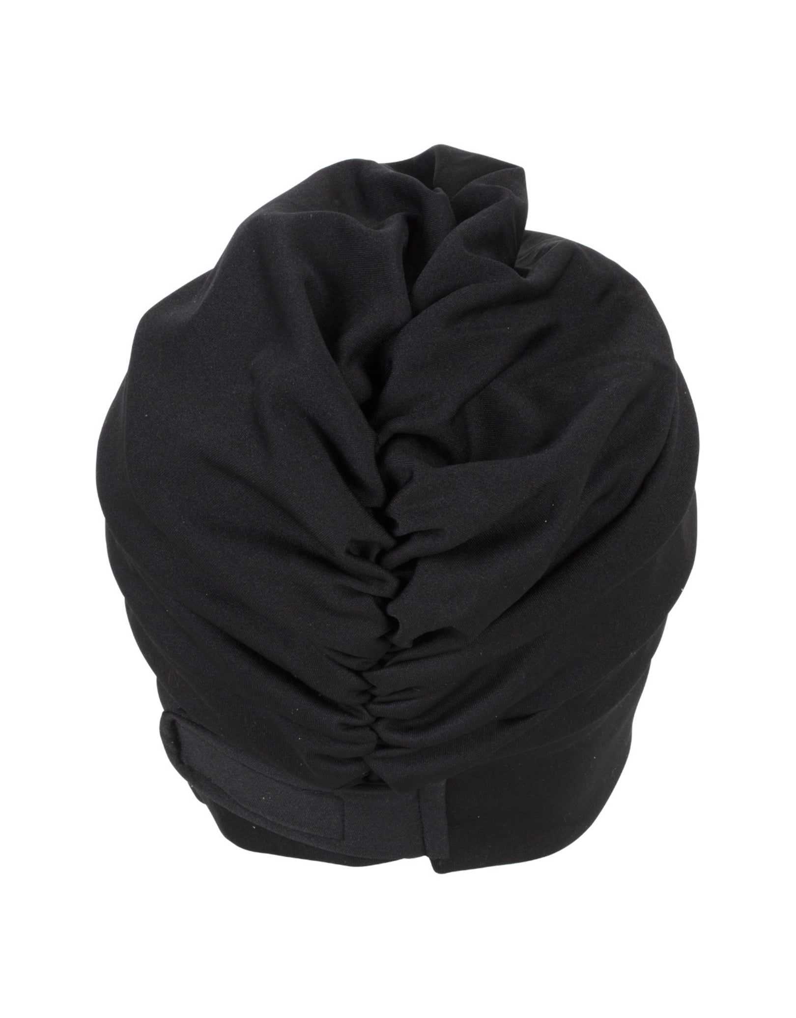 Waterproof Draped Fabric Swim Cap for Women & Men - Comfortable Silicone Swimming Cap for Long Hair - Ideal for Pool, Beach & Competitive Swimming