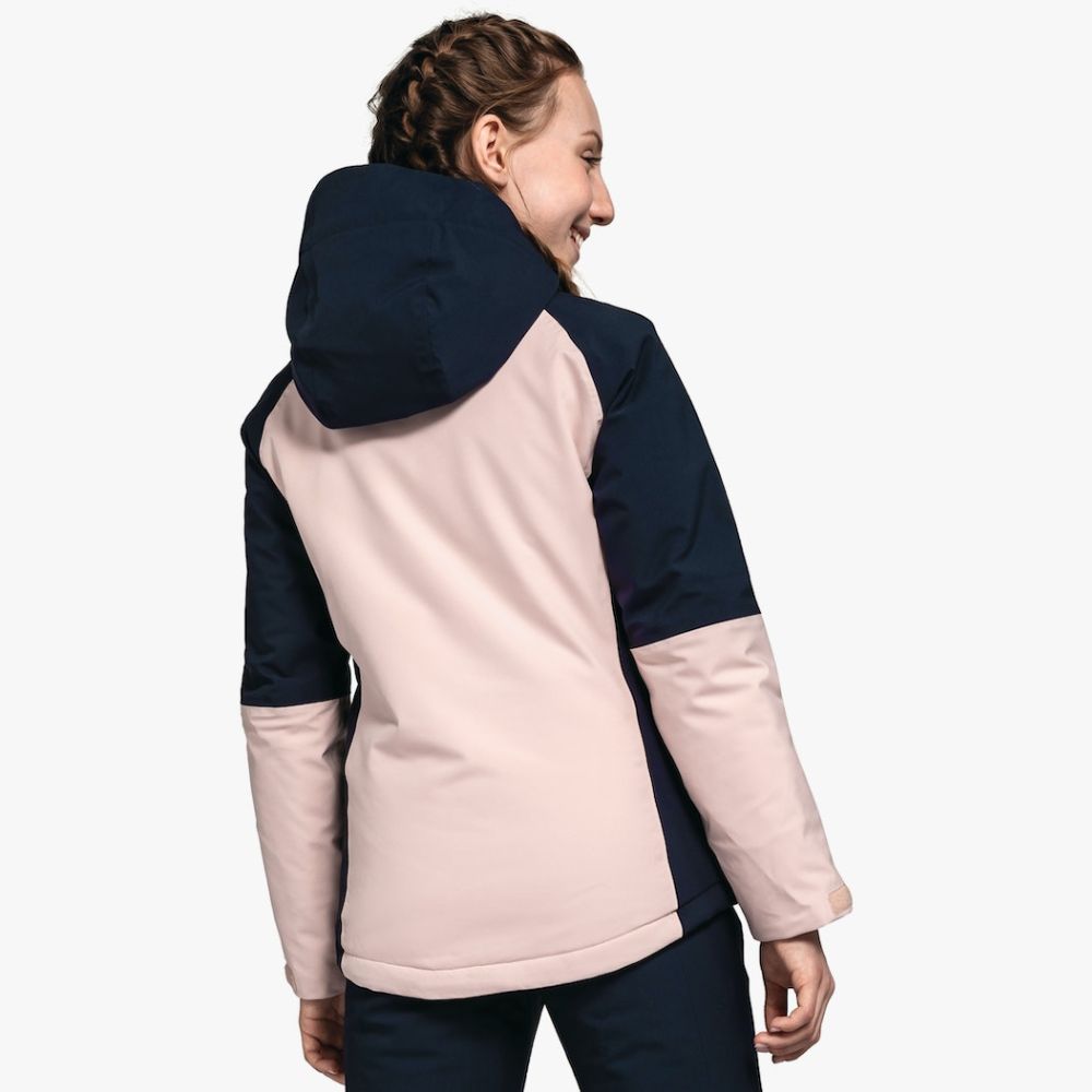 Schoffel Joran Girls Ski Jacket - Waterproof Winter Coat for Kids in Navy Blue | Perfect for Snowboarding, Skiing & Outdoor Winter Activities