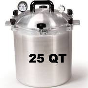 All American Pressure Canner - 21.5 Qt Stainless Steel Home Canning Kit for Preserving Fruits, Vegetables & Meats - Perfect for Home Cooks, Gardeners & Food Storage Prep
