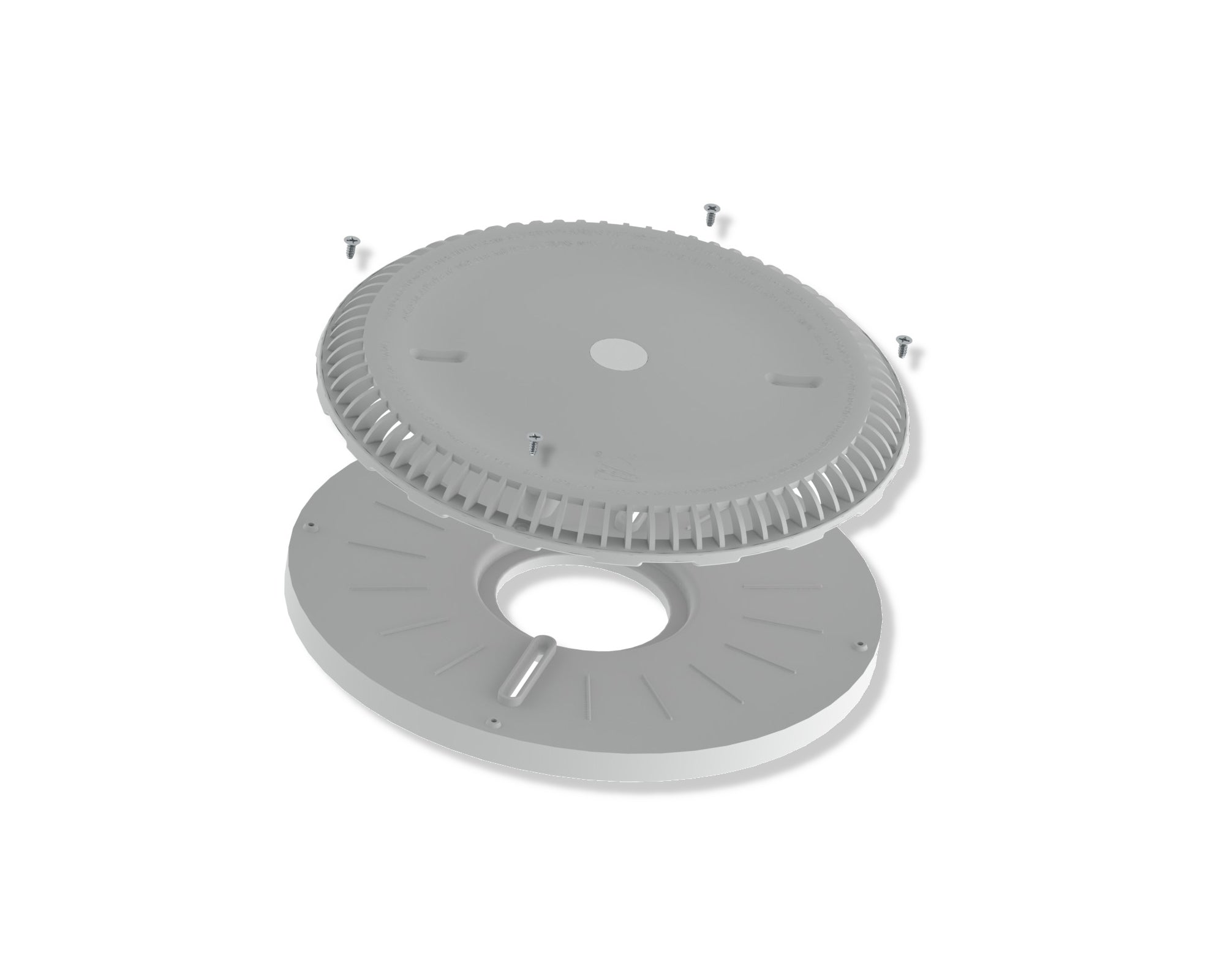 Afras 11.125 Inch High Capacity Sump-Less Ring and Cover - Durable Sump Pump Accessory for Basement, Crawl Space & Septic System Protection