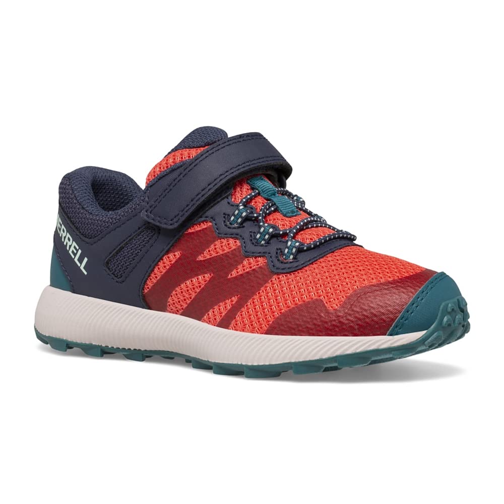 Merrell Kid's Nova 2 Sneakers - Lightweight Hiking Shoes for Boys & Girls | Water-Resistant & Durable for Outdoor Adventures, School & Play