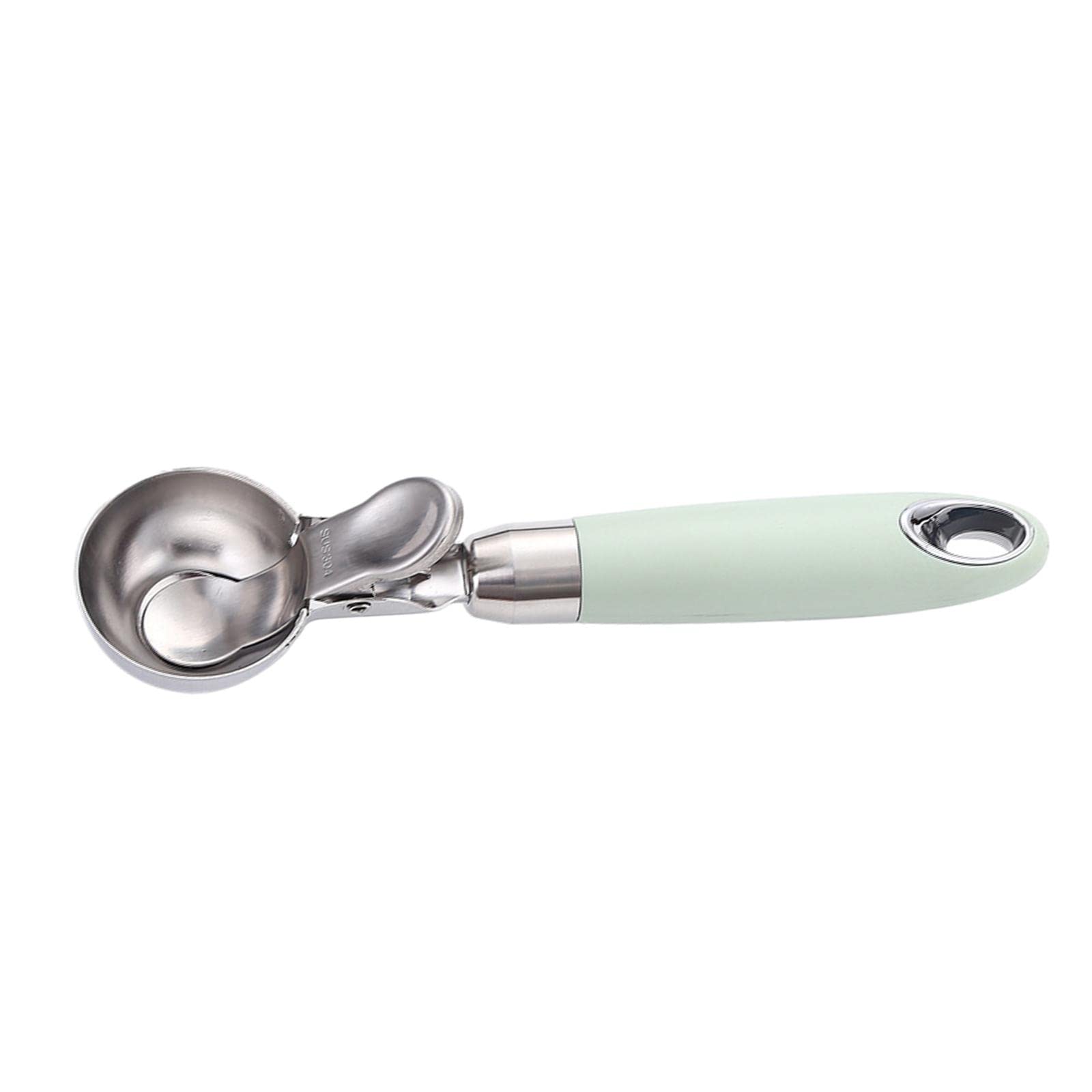 Premium Ice Scoop with Comfortable Handle - Multifunctional Fruit Baller, Cookie Spoon & Melon Baller Tool - Perfect for Ice Cream, Cocktails, Baking & Fruit Carving