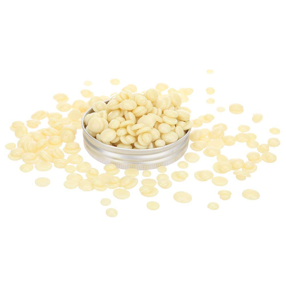 ClubBeauty Hard Wax Beans (100g) - Painless Hair Removal Wax for Brazilian, Face, Bikini, Body & Legs | Yellow Wax Beans for At-Home Use | Unisex Adults | Perfect for Salon-Quality Hair Removal at Home