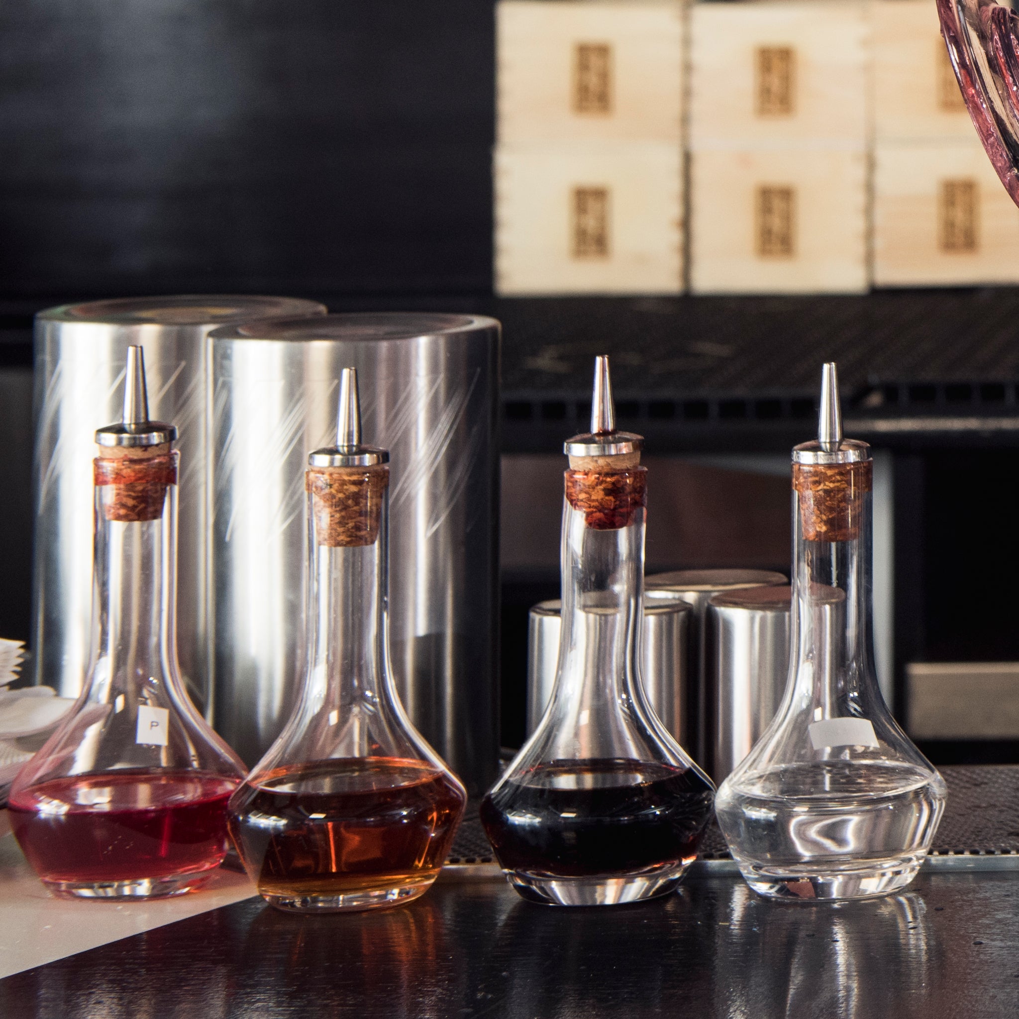 Premium Stainless Steel Bitters Bottle with Dasher Top - 100ml (3.4oz) for Cocktails, Mocktails & Cooking - Perfect Bar Accessory & Kitchen Essential