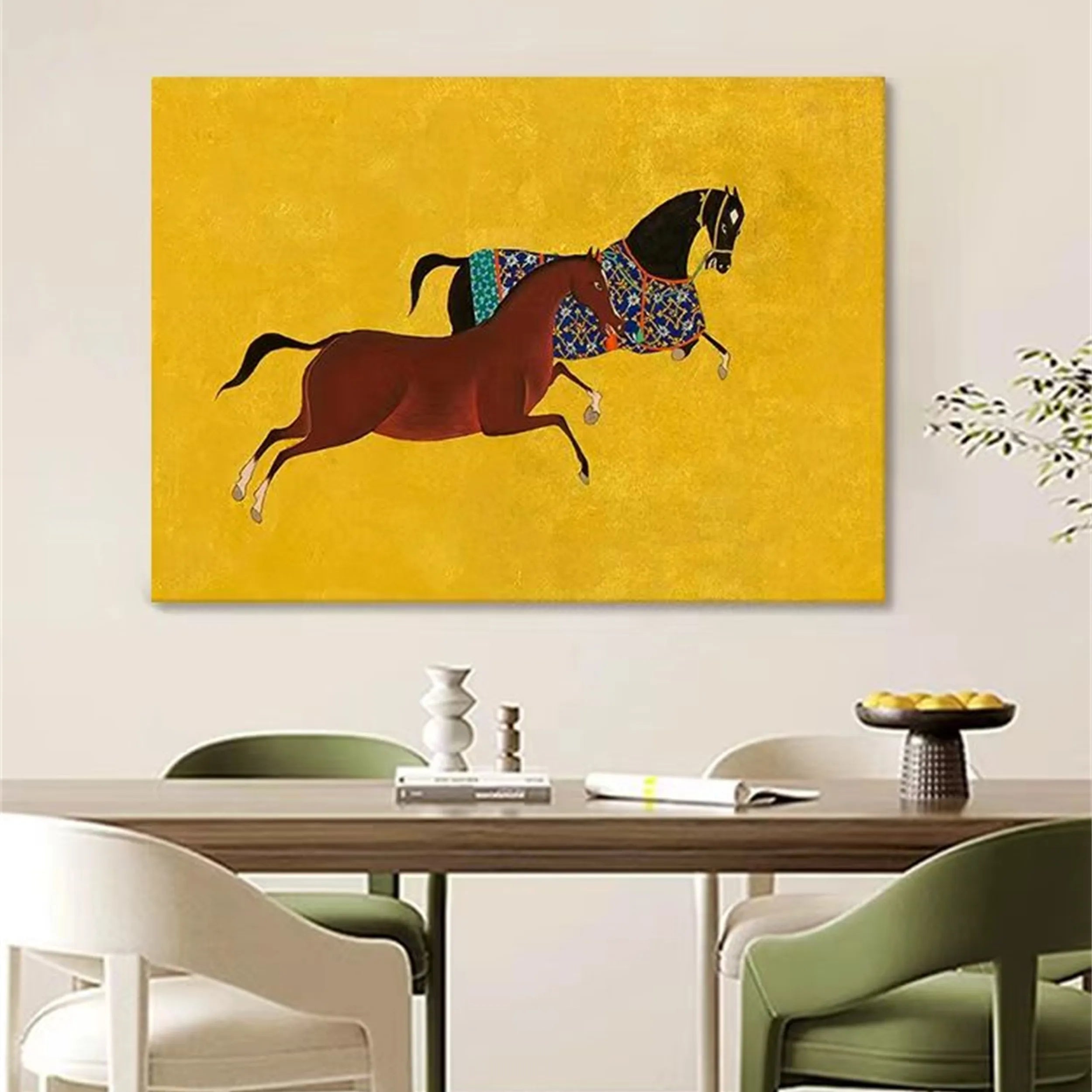 Animal Art Painting #AP016 - Handmade Canvas Wall Decor for Living Room, Bedroom & Office - Wildlife & Nature Inspired Home Decor