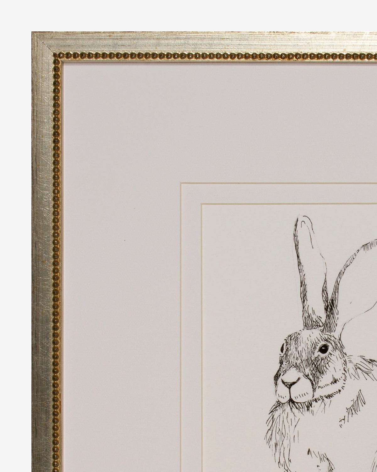 Sketched Bunny II - Cute Bunny Drawing Art Print - Perfect for Nursery, Kids Room Decor & Gift Ideas