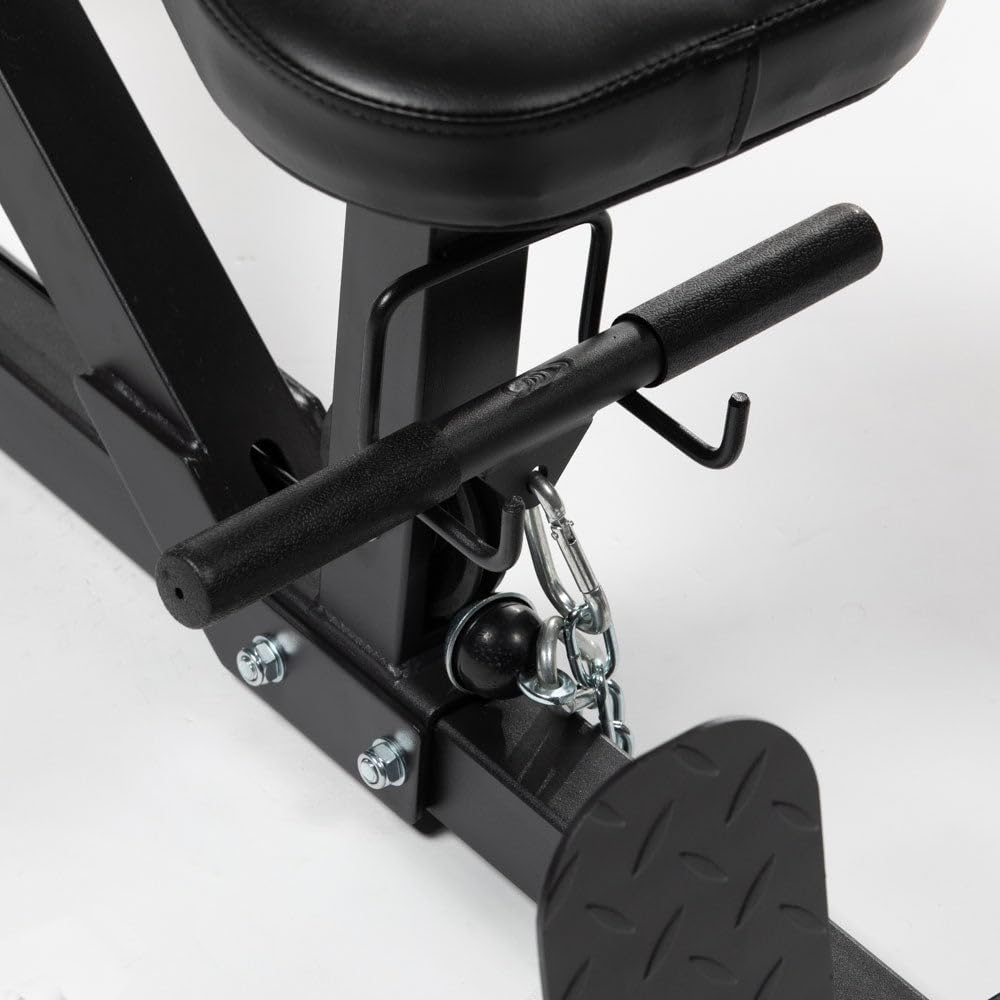 Titan Fitness Plate Loaded LAT Tower v2 - Space Saving Home Gym Equipment for Back & Shoulder Workouts - Perfect for Strength Training & Muscle Building in Small Spaces